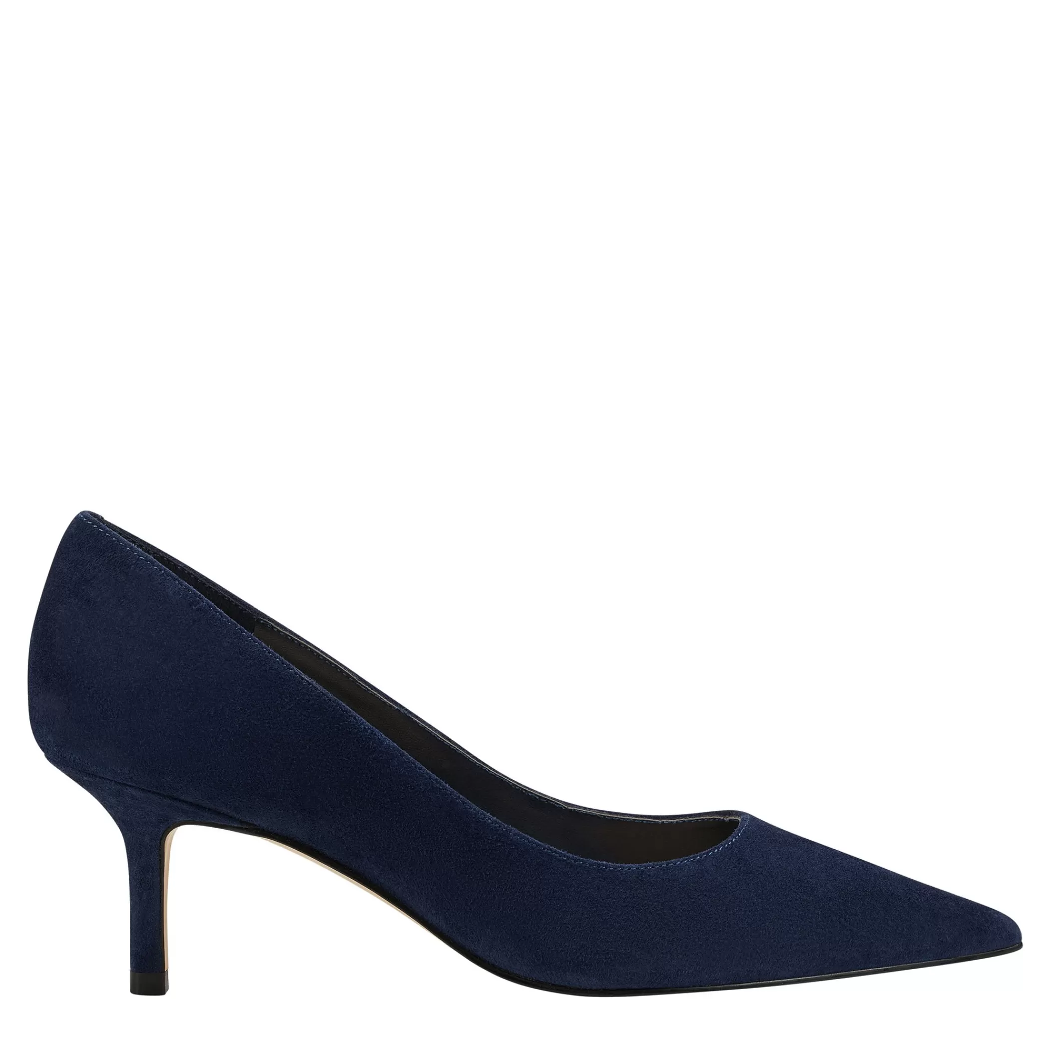 Discount Marc Fisher Alola Pump Dark Blue Suede