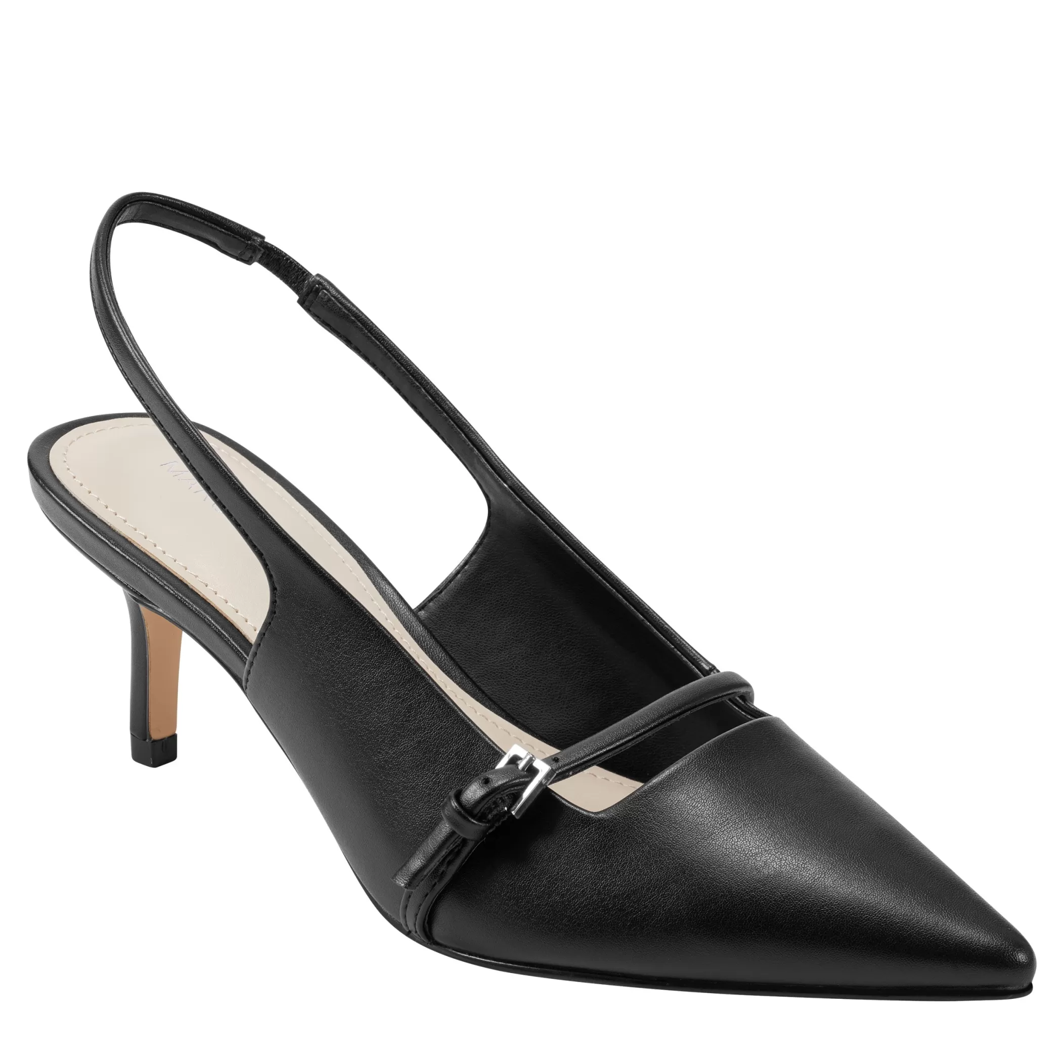 Best Marc Fisher Alorie Slingback Pump Black