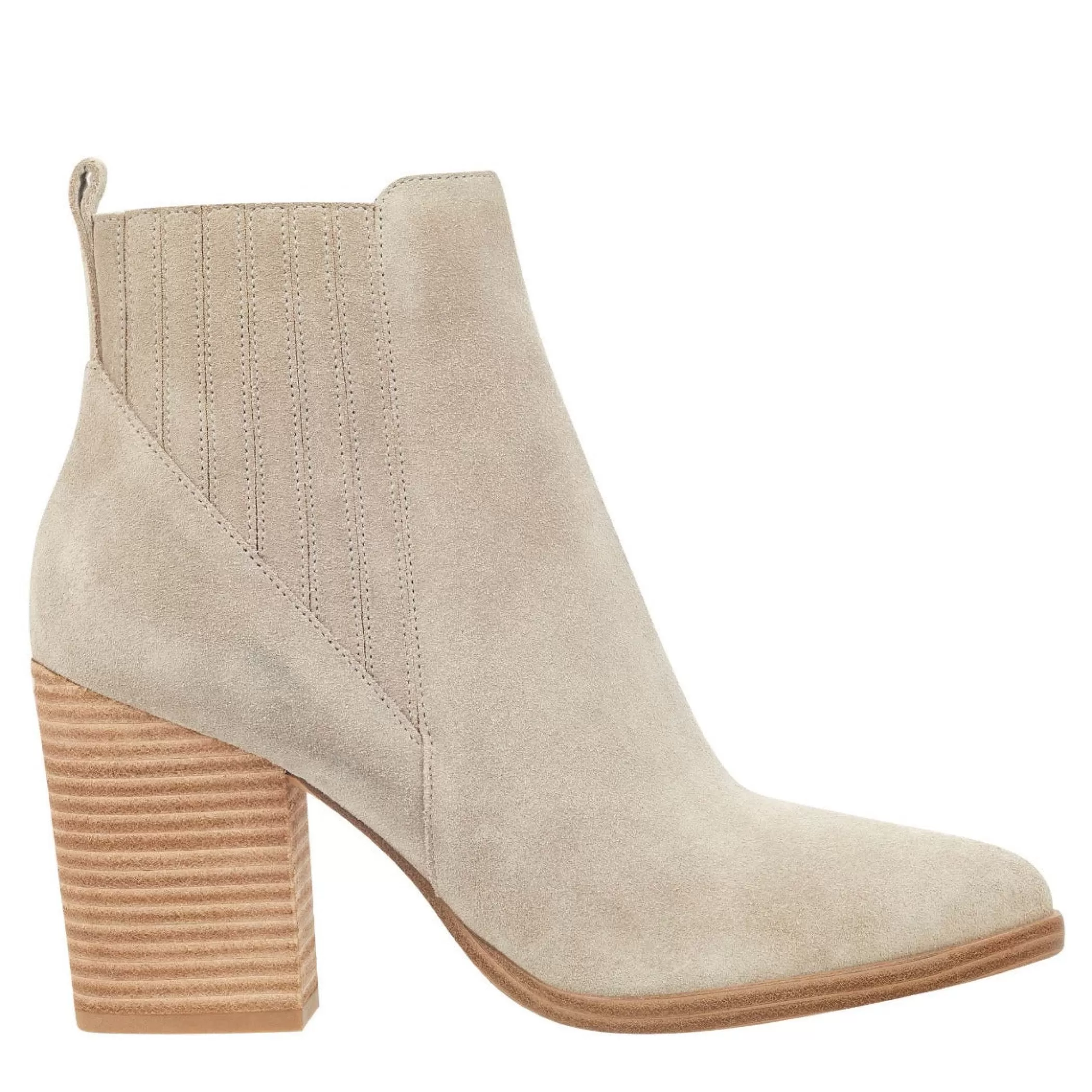 Best Marc Fisher Alva Pointy Toe Bootie Light Natural Suede