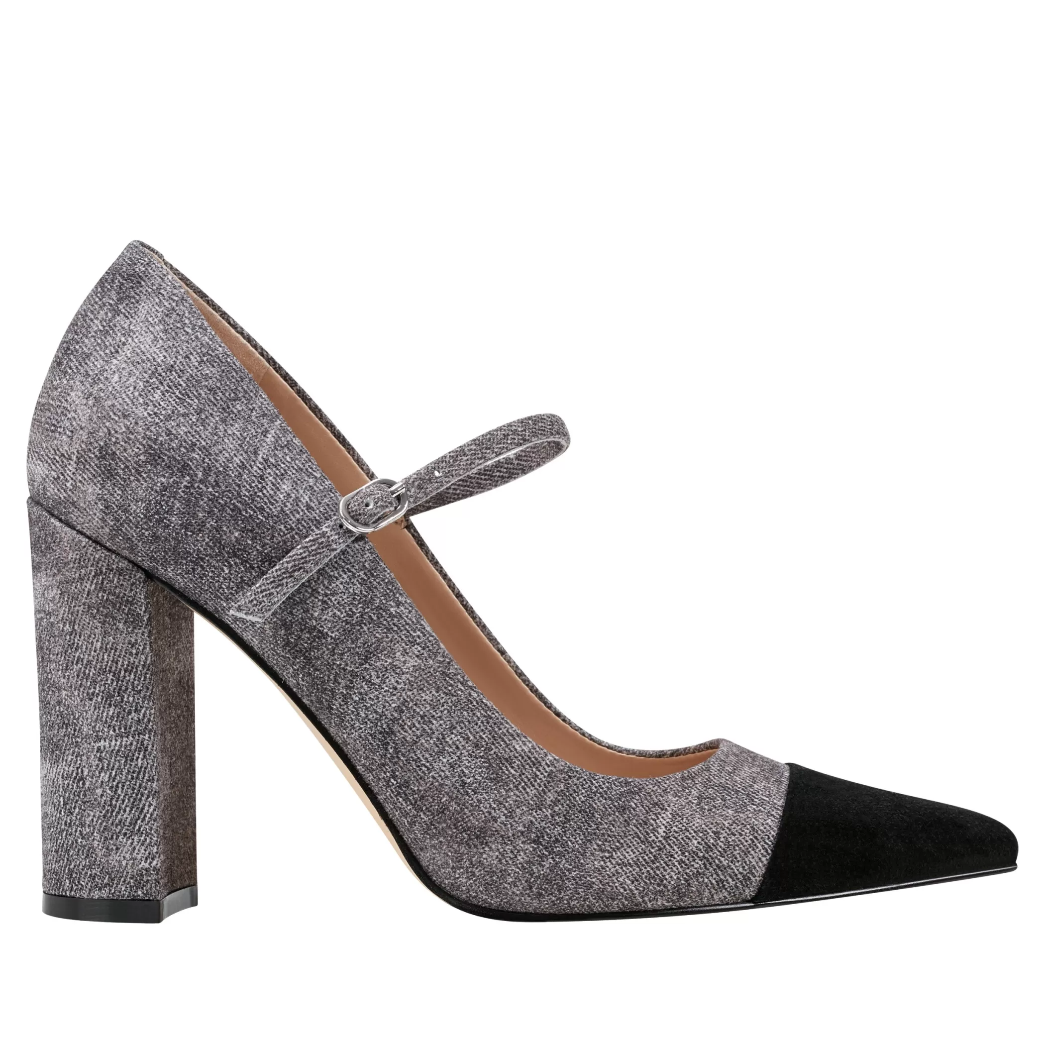 Online Marc Fisher Anellie Cap Toe Dress Pump Light Grey Suede