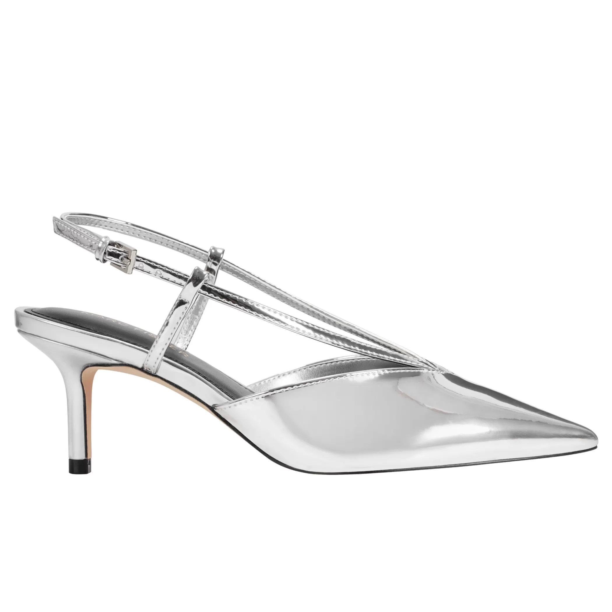 Store Marc Fisher Avila Slingback Pump Silver