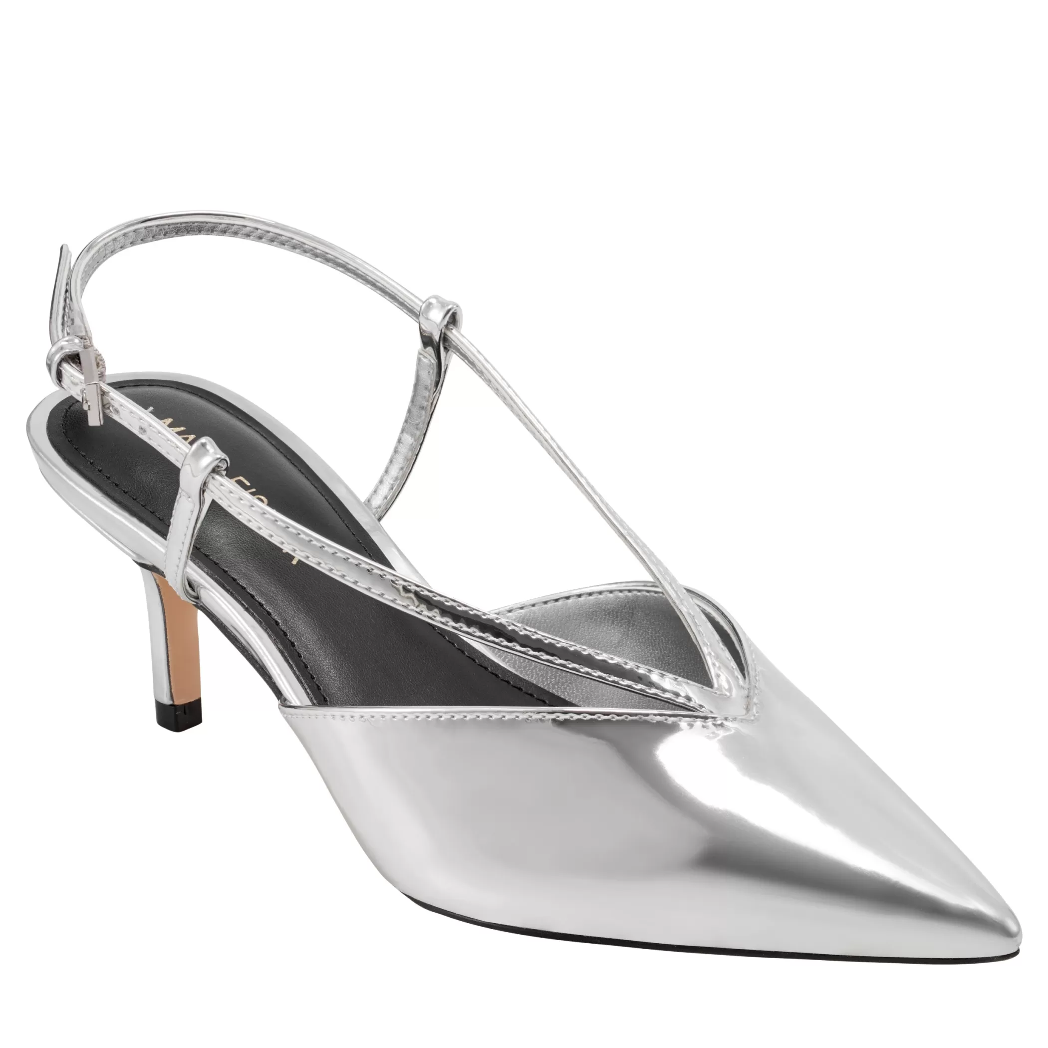 Store Marc Fisher Avila Slingback Pump Silver