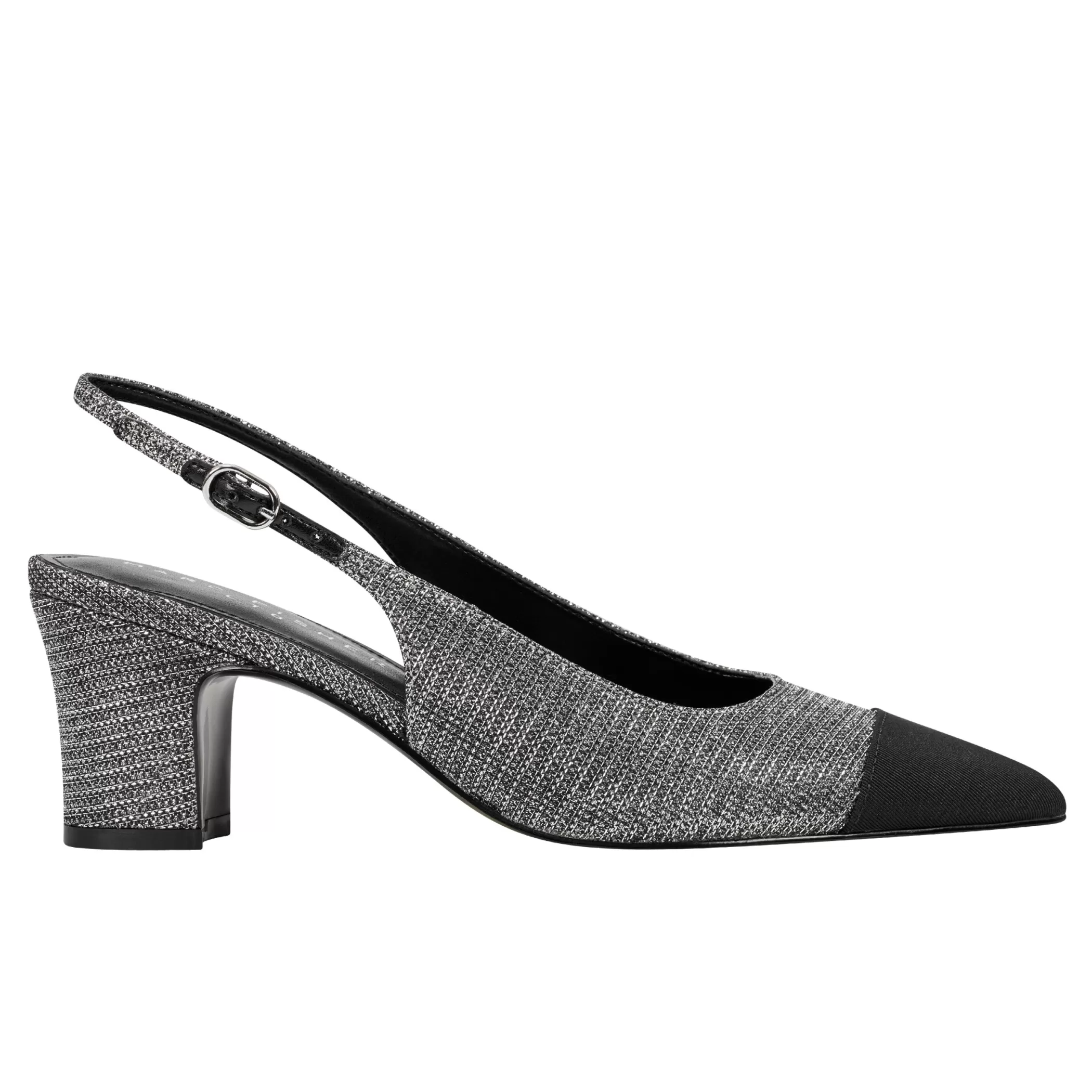 Fashion Marc Fisher Blakeley Slingback Pump Silver