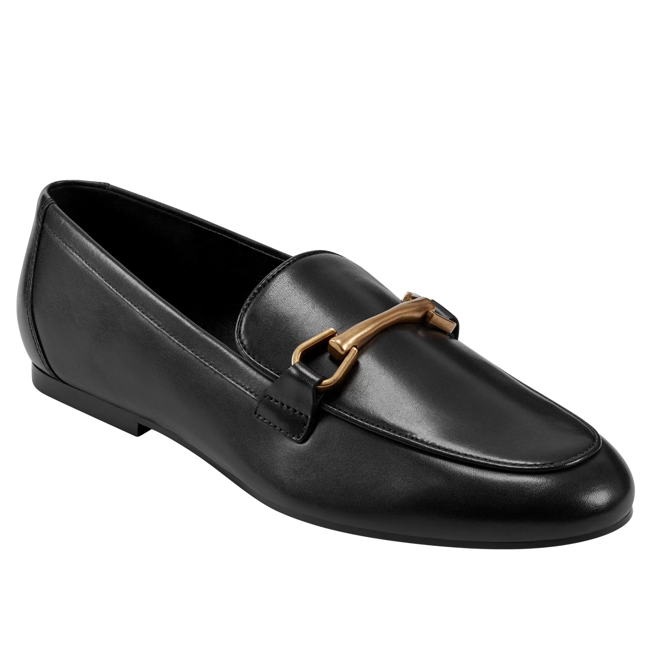 Best Sale Marc Fisher Bleek Loafer Black Leather