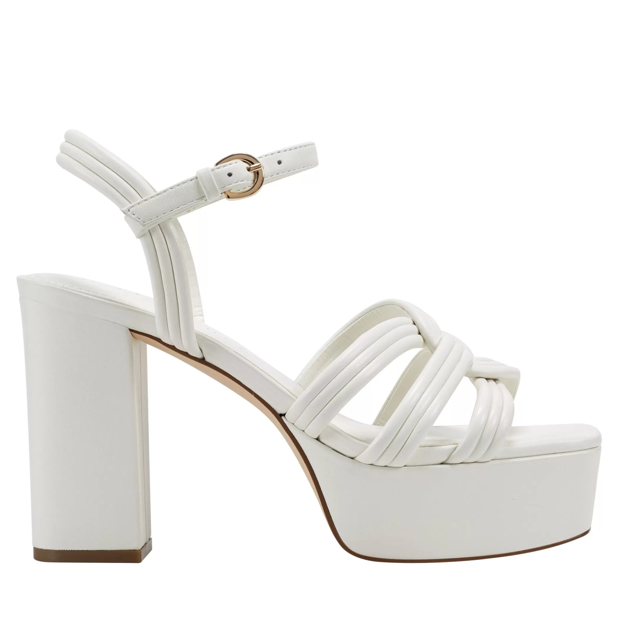 Cheap Marc Fisher Cairo Platform Sandal Chic Cream