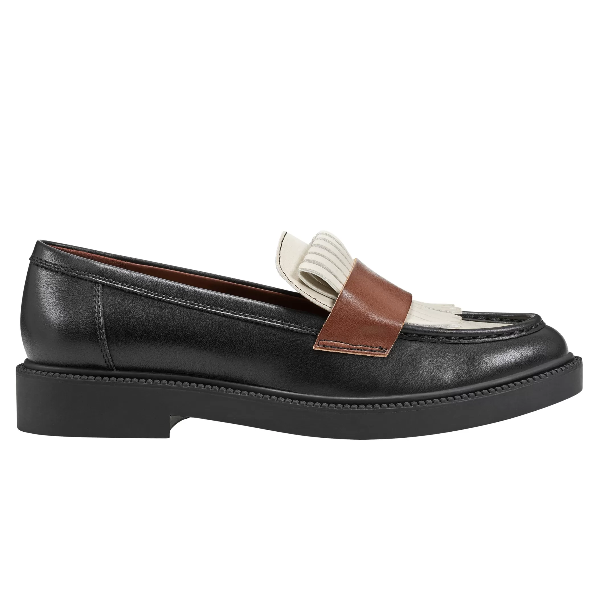 Online Marc Fisher Calixy Loafer Black/Cream/Brown