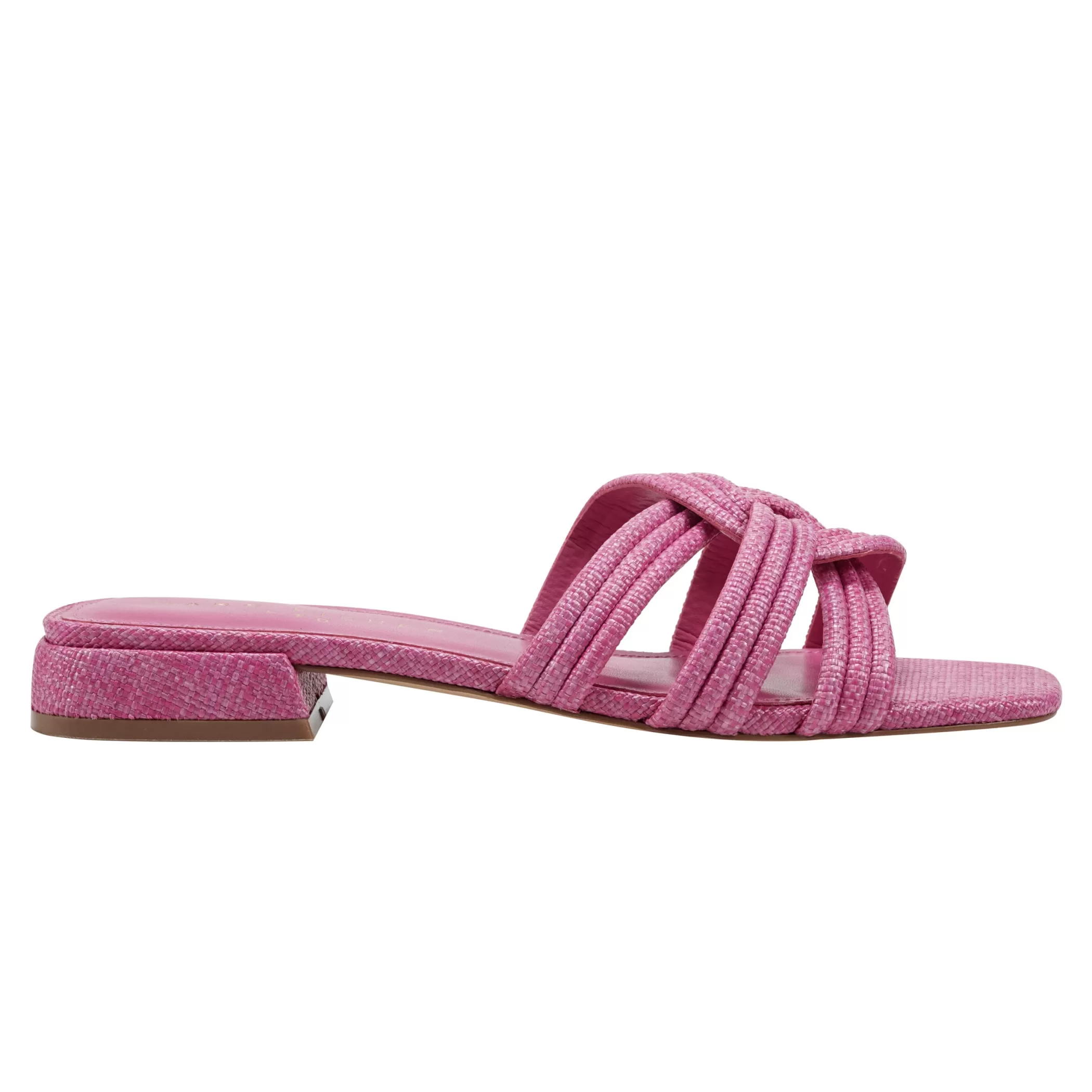 Cheap Marc Fisher Casara Slide Sandal Pink