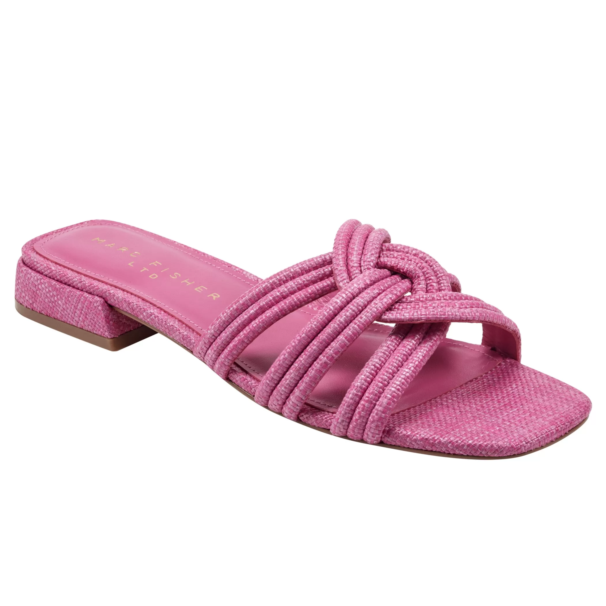 Cheap Marc Fisher Casara Slide Sandal Pink