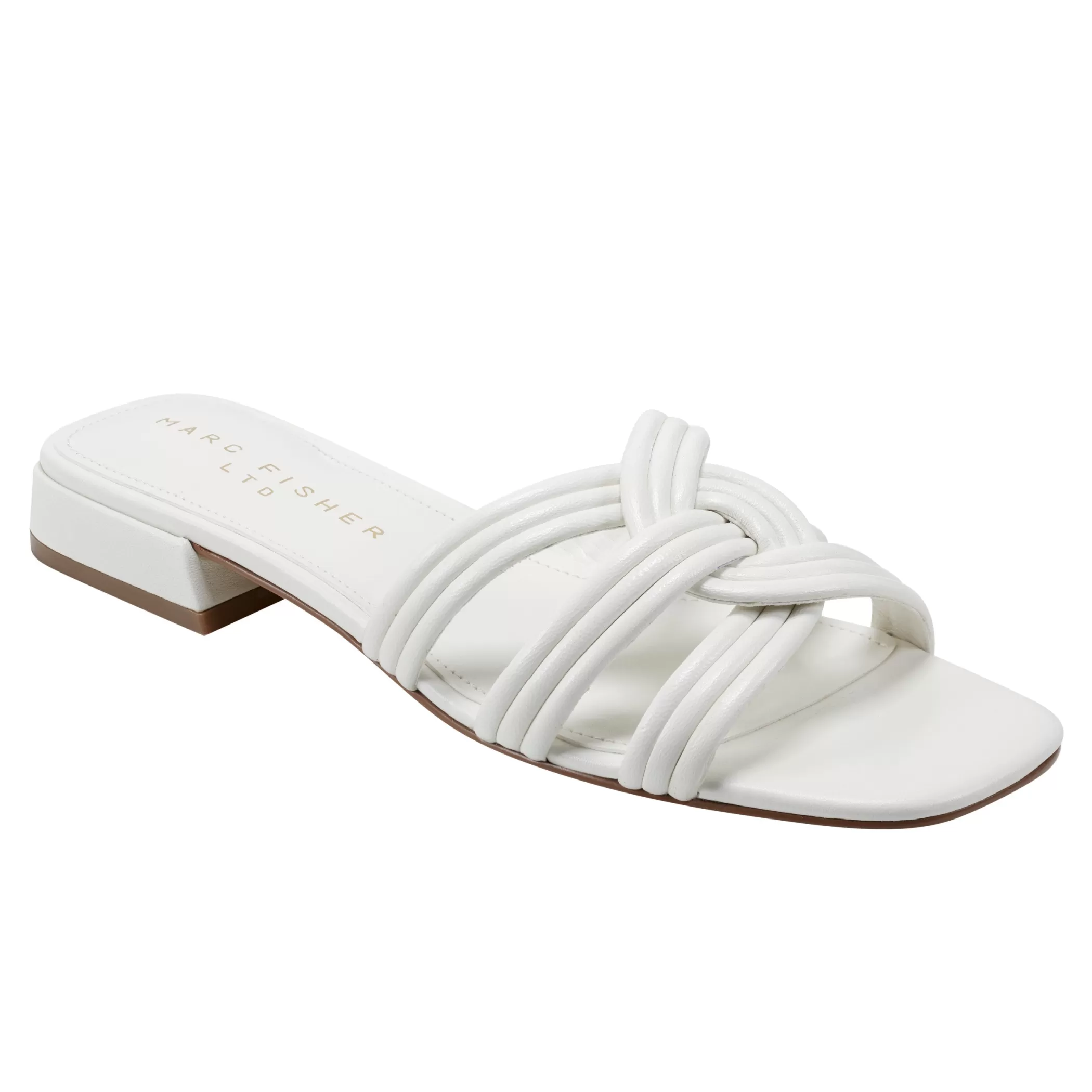 Hot Marc Fisher Casara Slide Sandal Chic Cream