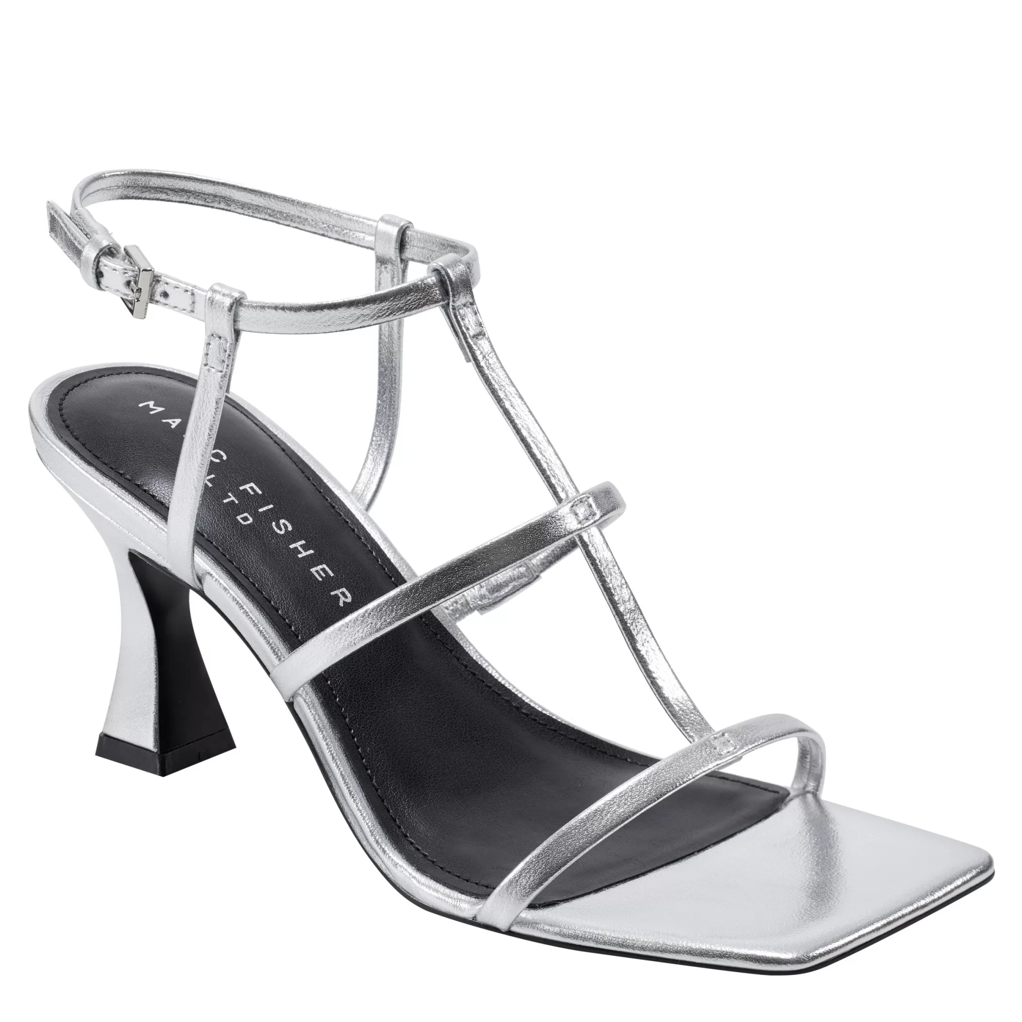 Online Marc Fisher Dennie Strappy Dress Sandal Silver