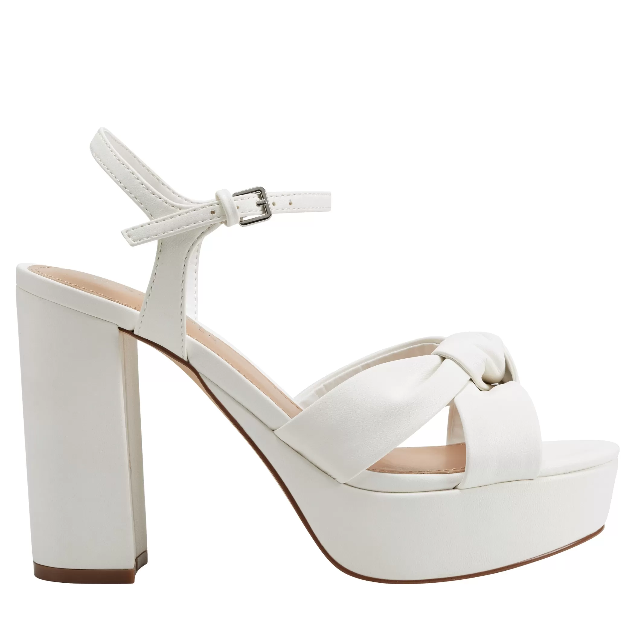 Best Sale Marc Fisher Deren Platform Sandal White