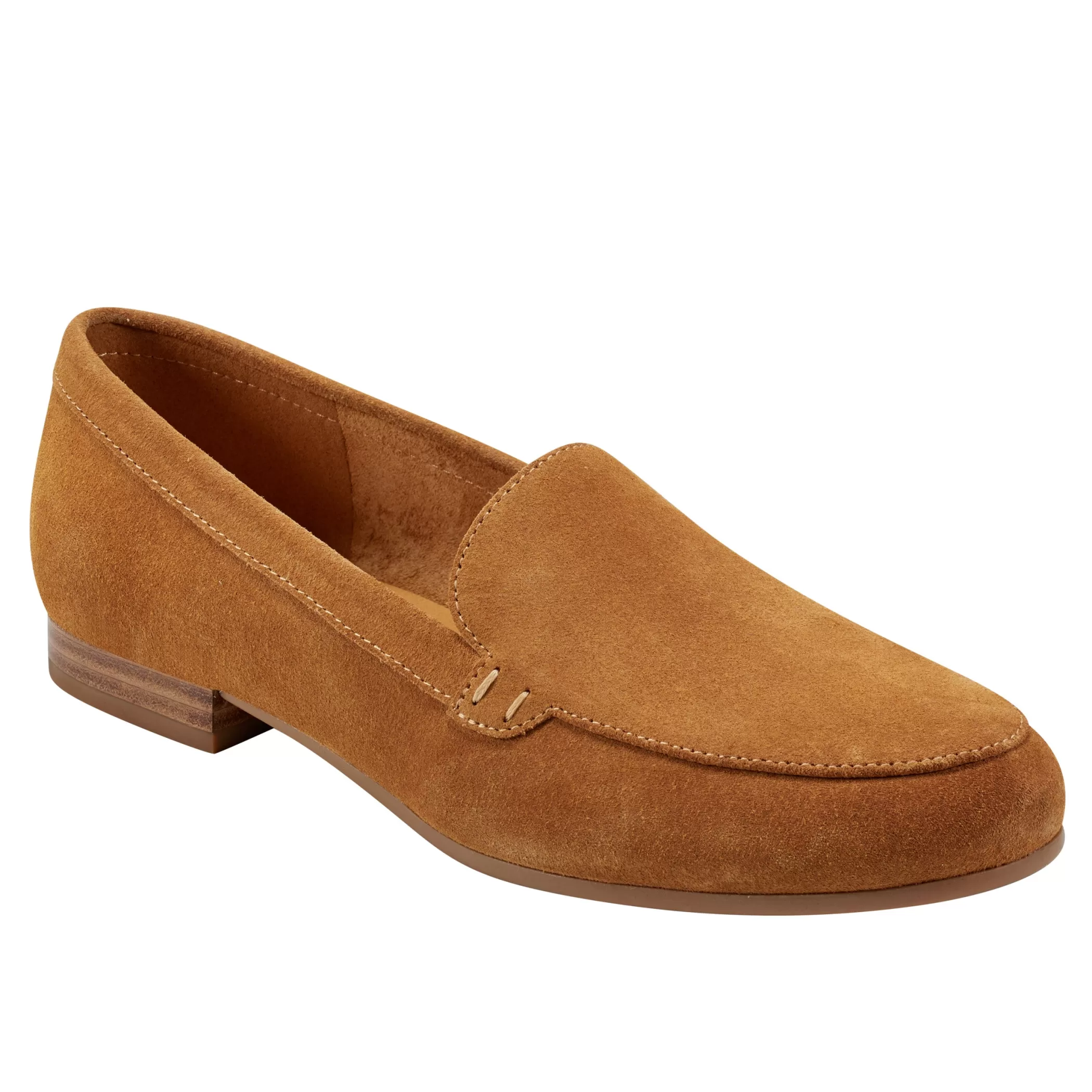 Best Marc Fisher Docida Loafer Brown Suede