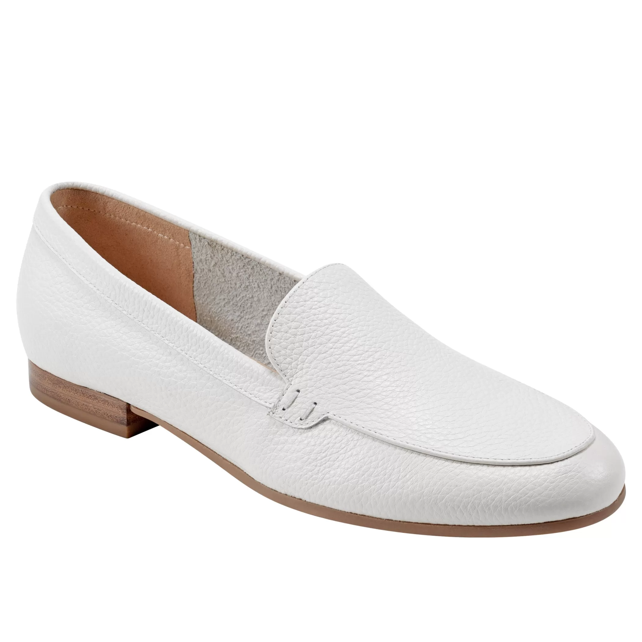 New Marc Fisher Docida Loafer Chic Cream Leather