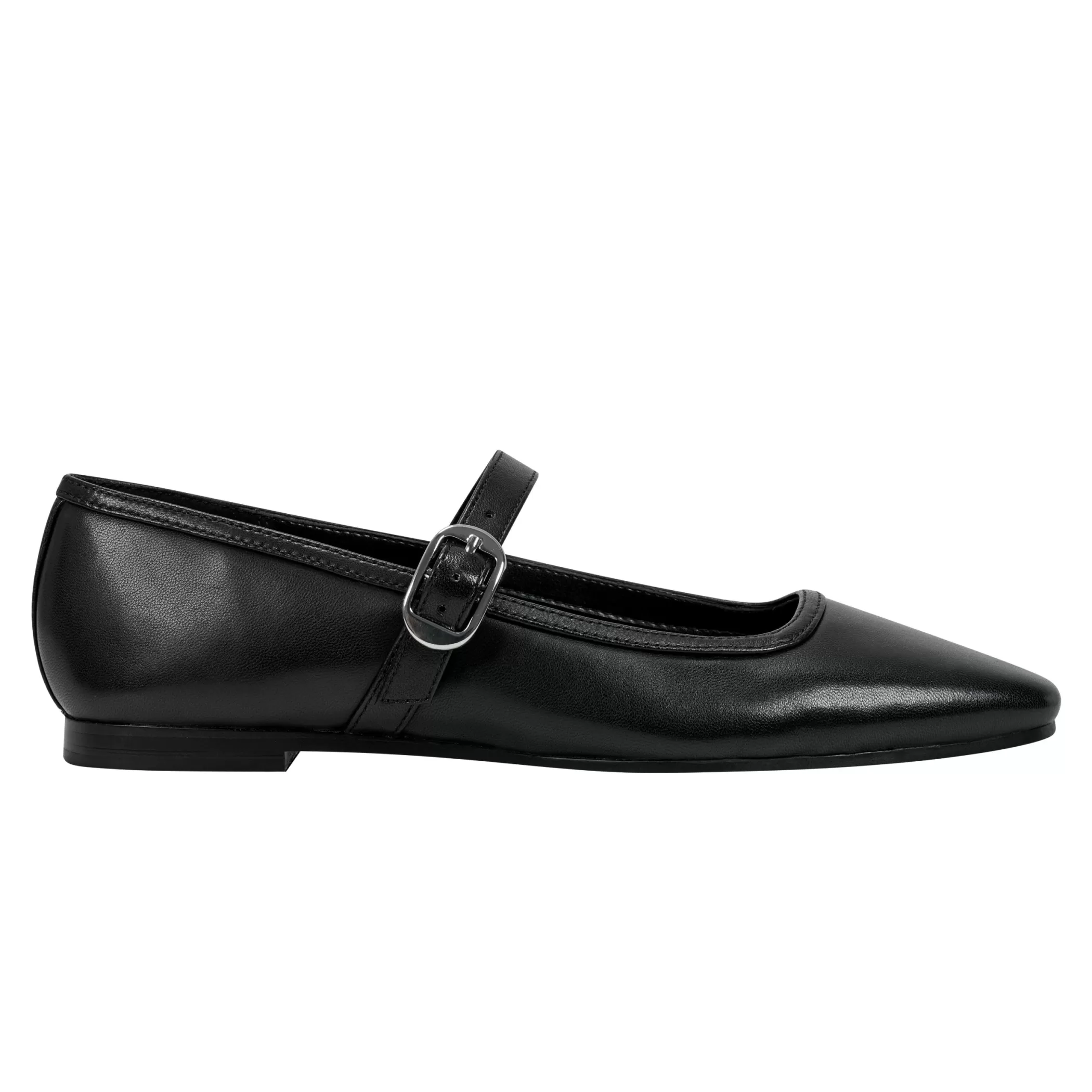 Best Marc Fisher Garissa Mary Jane Ballet Flat Black Leather