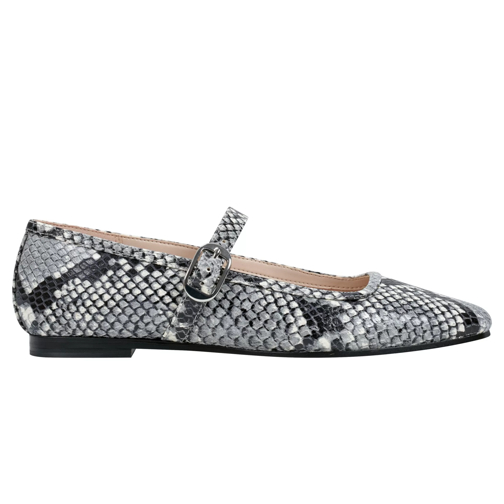 Flash Sale Marc Fisher Garissa Mary Jane Ballet Flat Natural Snake