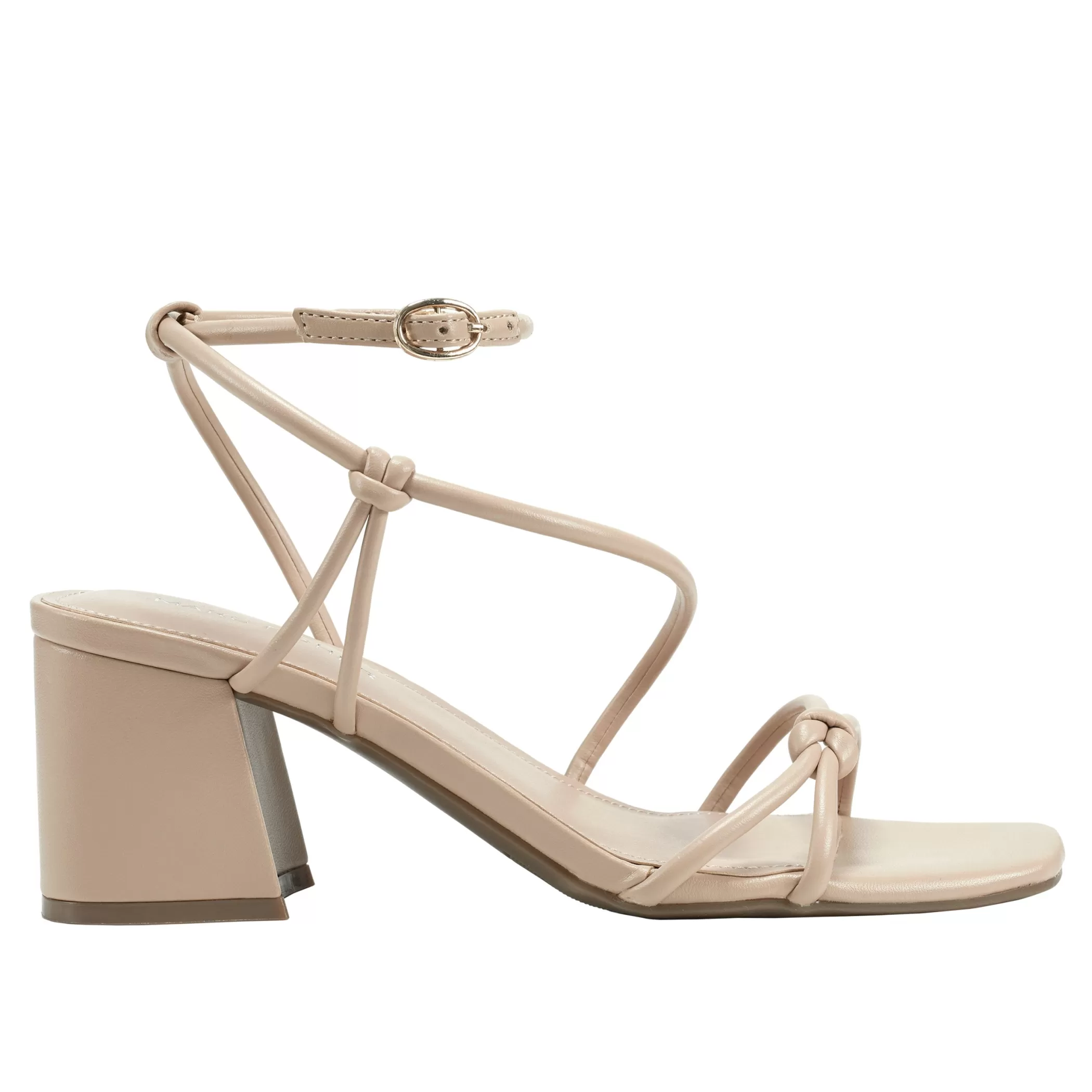 Shop Marc Fisher Gurion Block Heel Sandal Light Natural