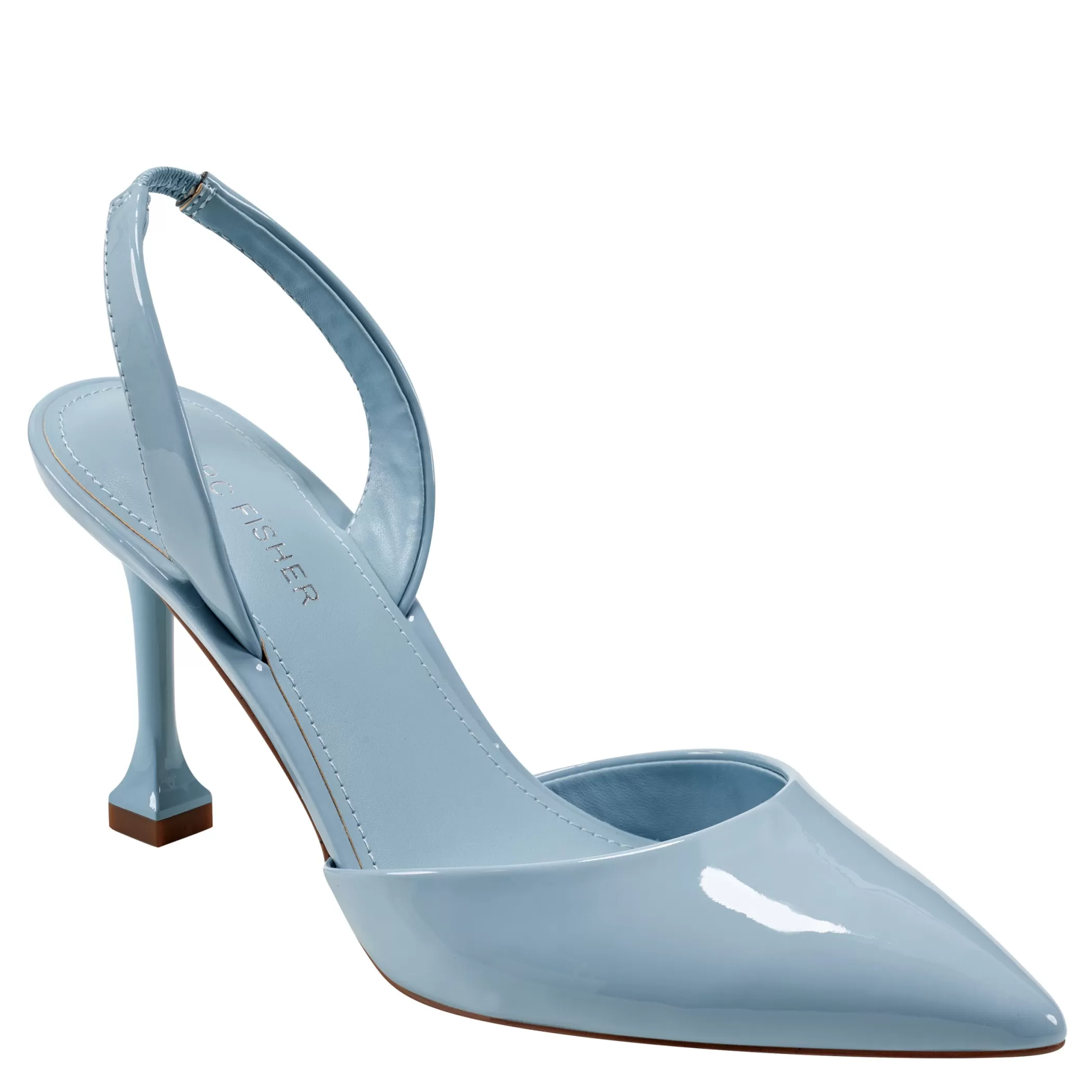 New Marc Fisher Hadya Slingback Pump Light Blue