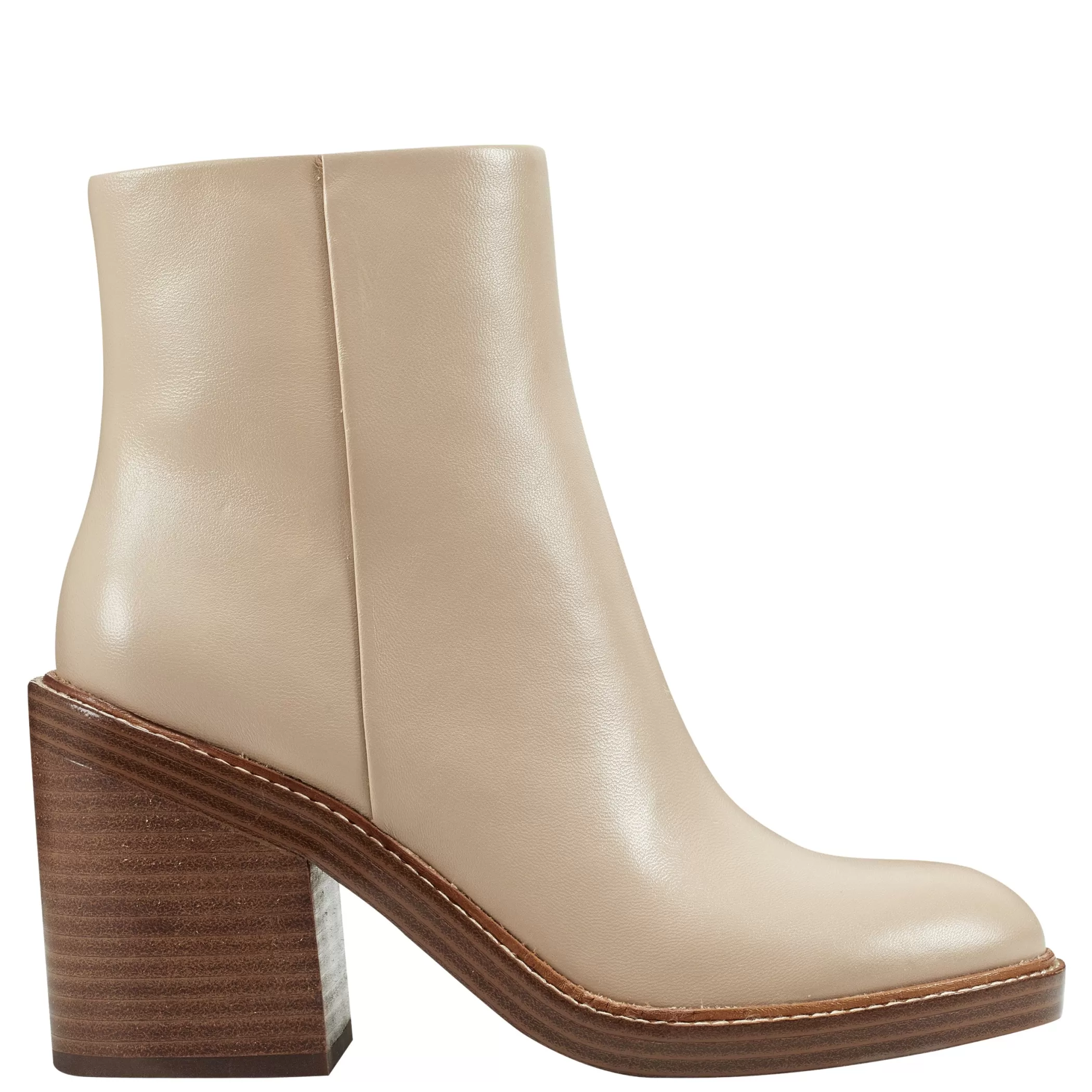 Flash Sale Marc Fisher Haleena Round Toe Bootie Nude