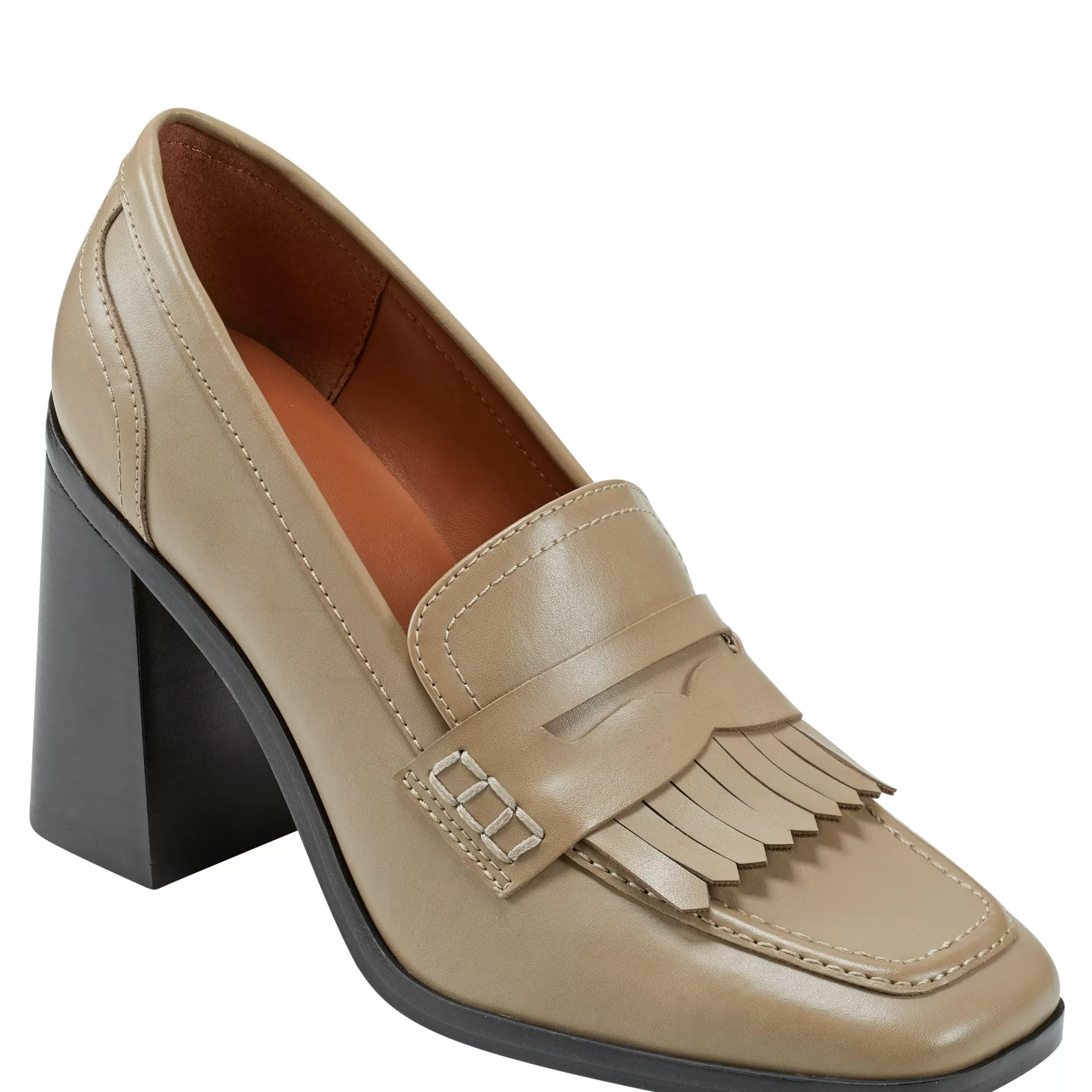 Fashion Marc Fisher Hamish Block Heel Loafer