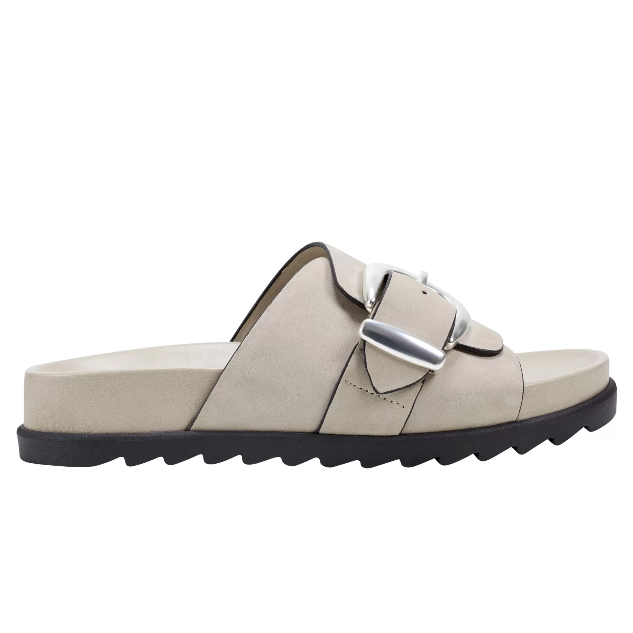 Outlet Marc Fisher Hattie Footbed Slide Sandal Light Natural