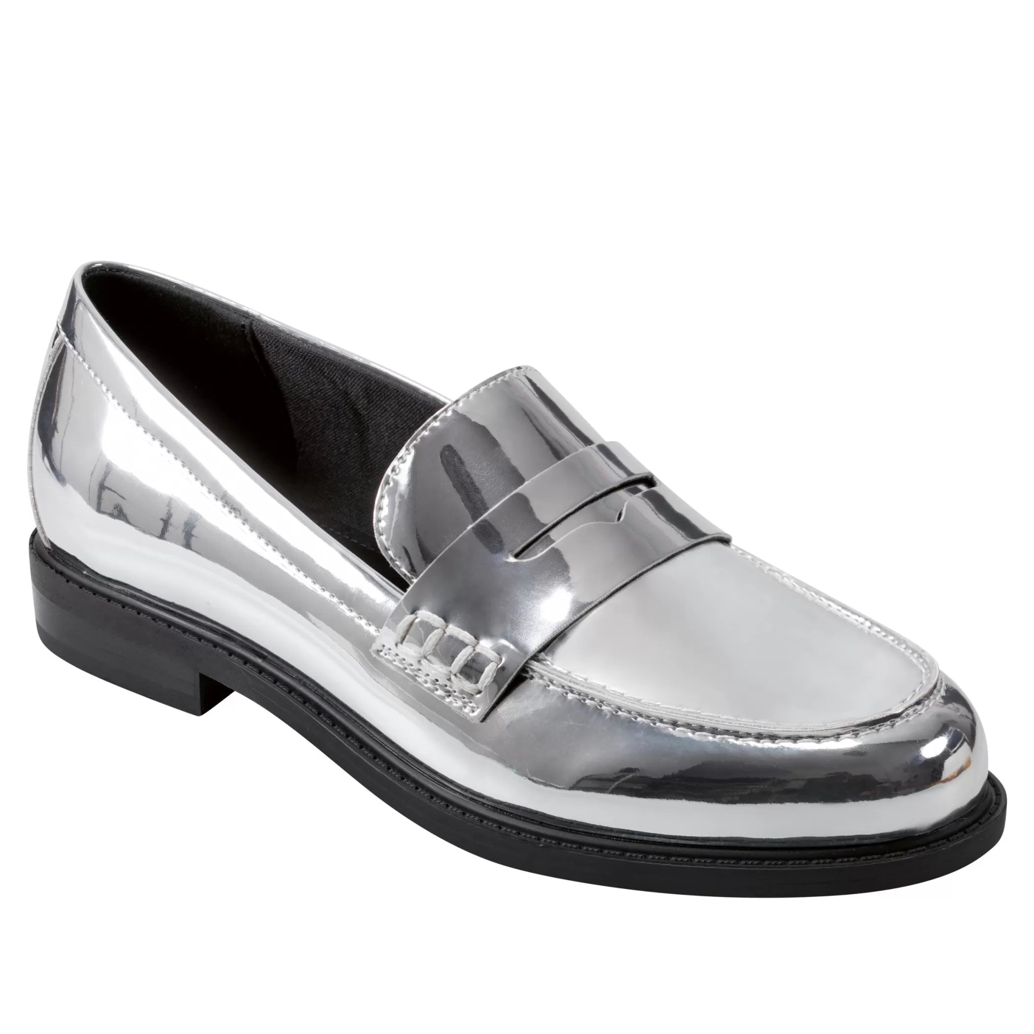 Online Marc Fisher Ilithia Loafer Silver Metallic