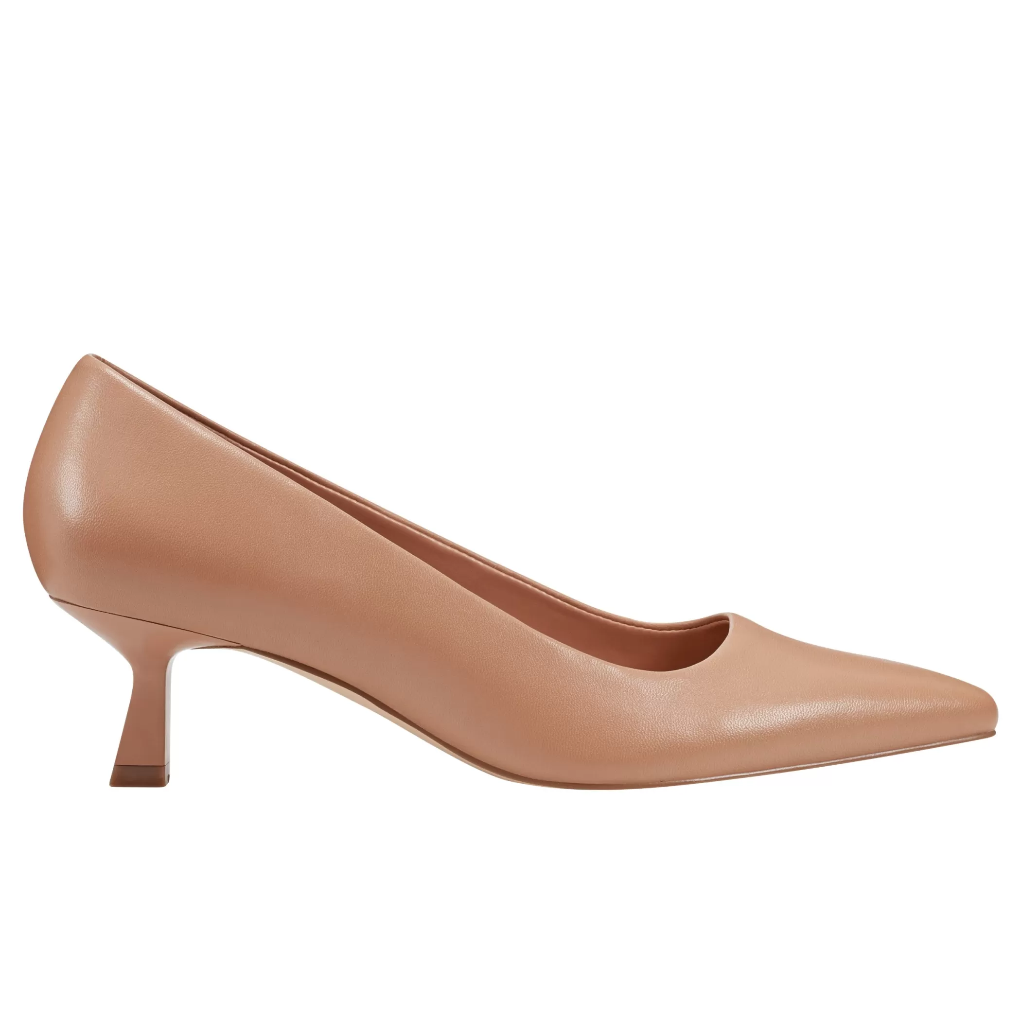 New Marc Fisher Kendri Pump Natural Leather