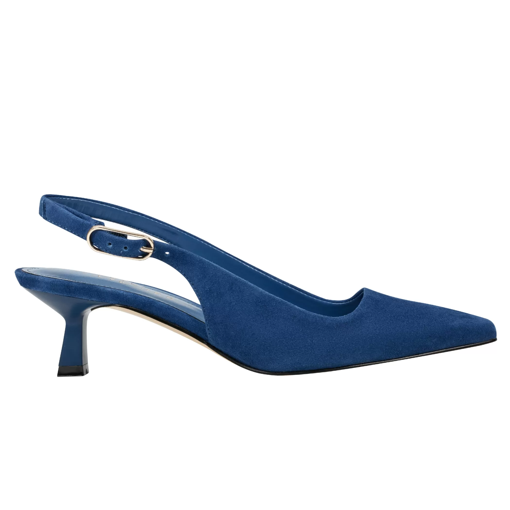 Flash Sale Marc Fisher Kory Slingback Pump Dark Blue Suede