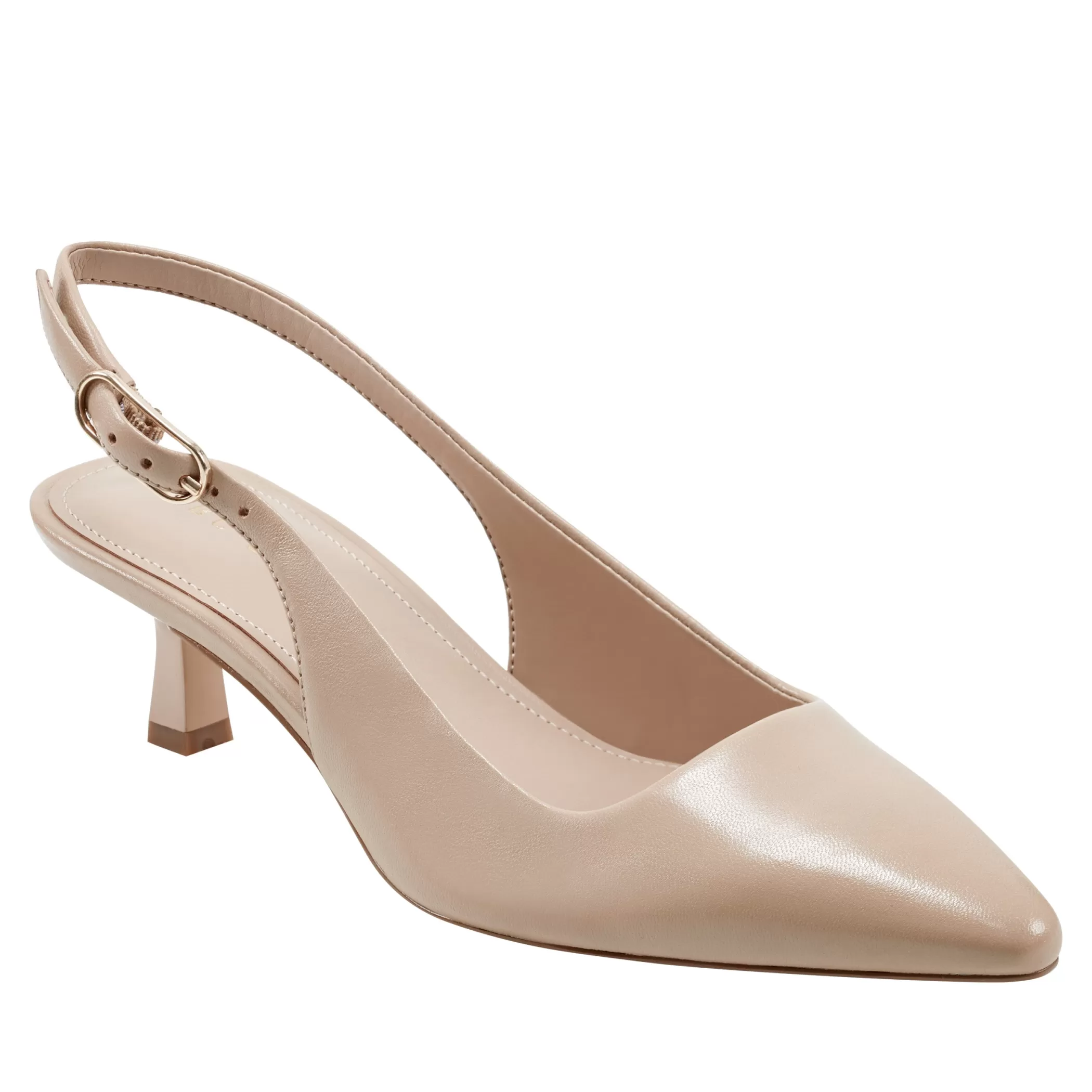 Store Marc Fisher Kory Slingback Pump Natural Leather