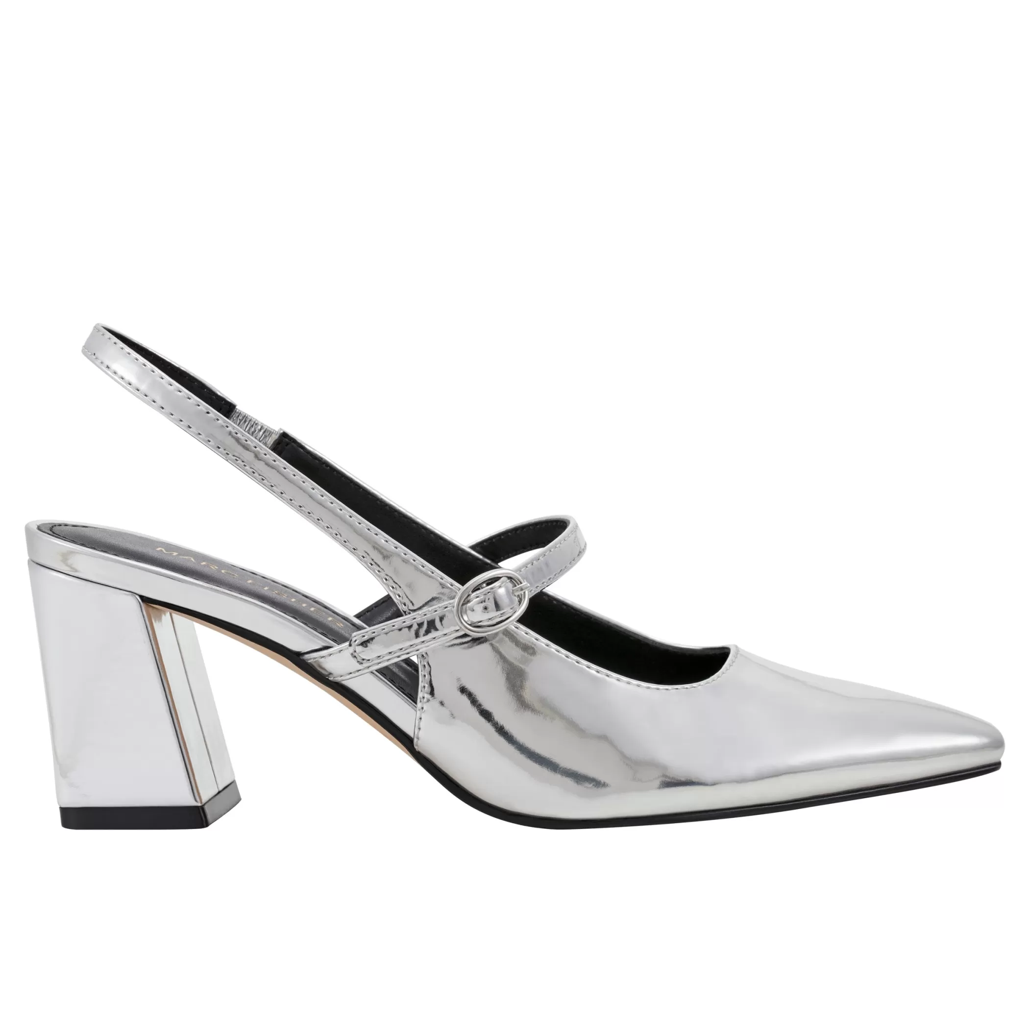 Cheap Marc Fisher Lanai Slingback Pump Silver