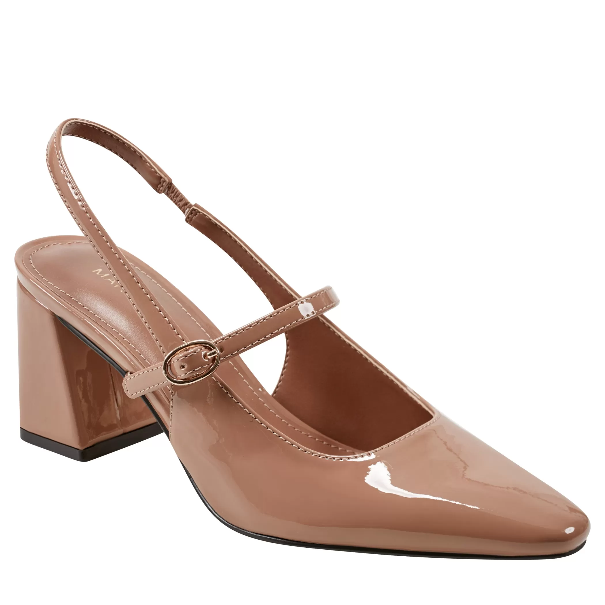 Best Sale Marc Fisher Lanai Slingback Pump Natural Patent