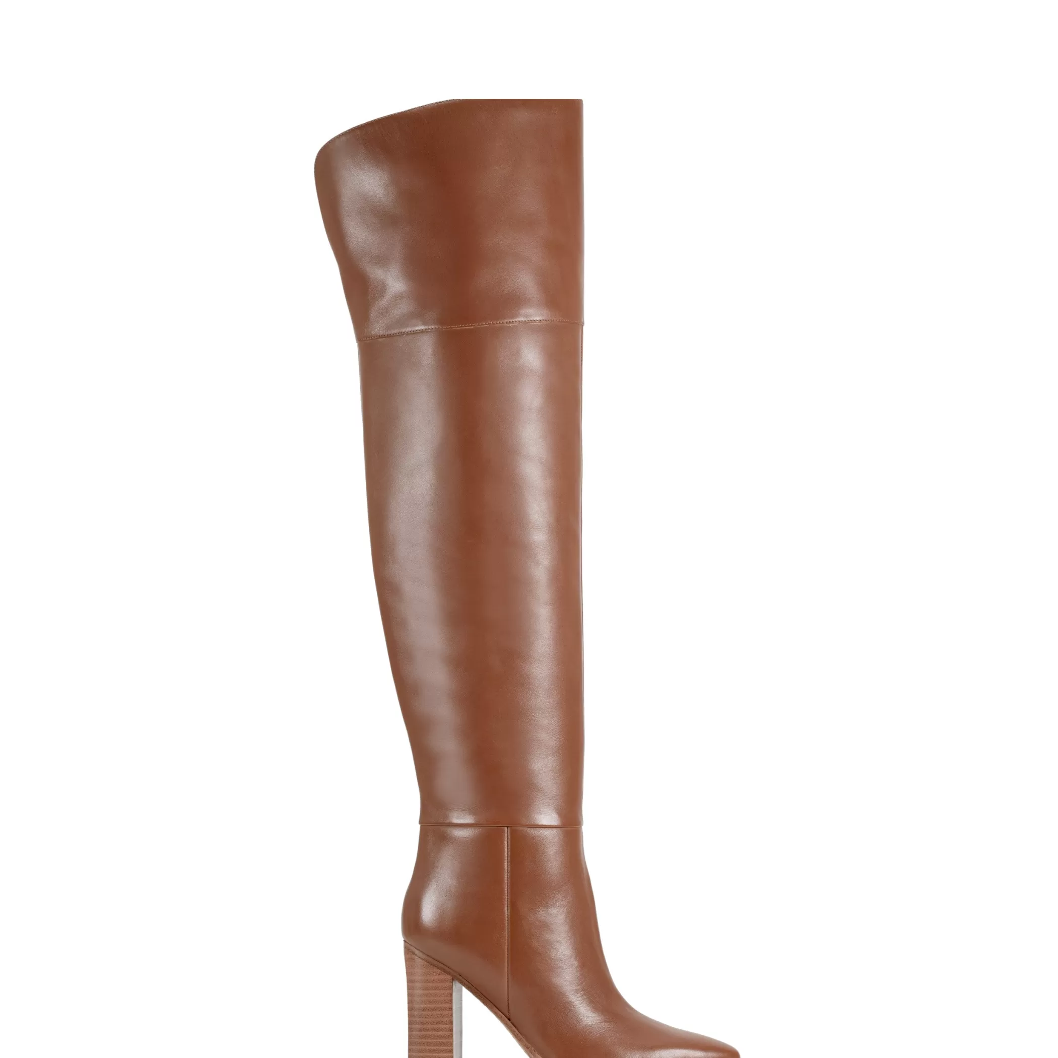 Fashion Marc Fisher Lasli Over The Knee Boot Brown Leather