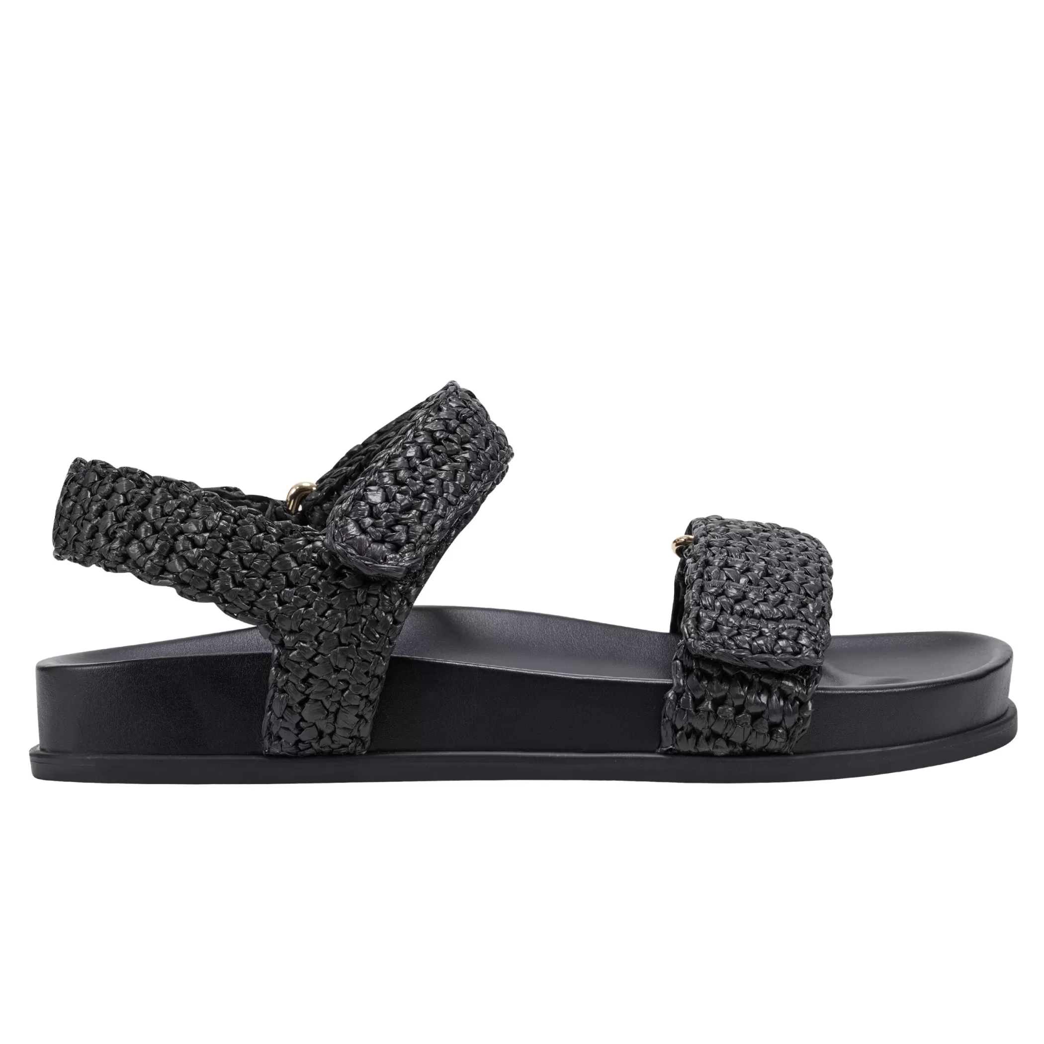 Outlet Marc Fisher Lenore Footbed Sandal Black