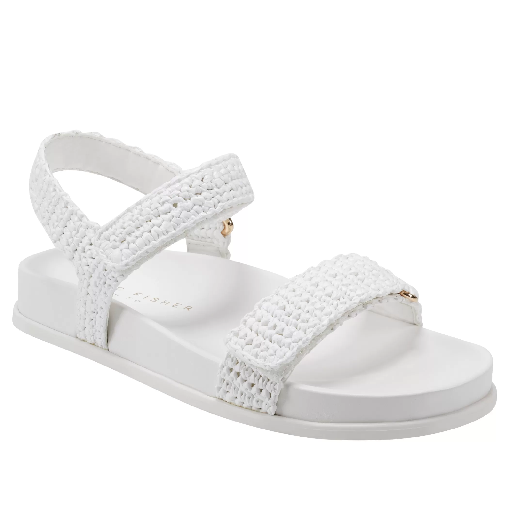 Online Marc Fisher Lenore Footbed Sandal Chic Cream