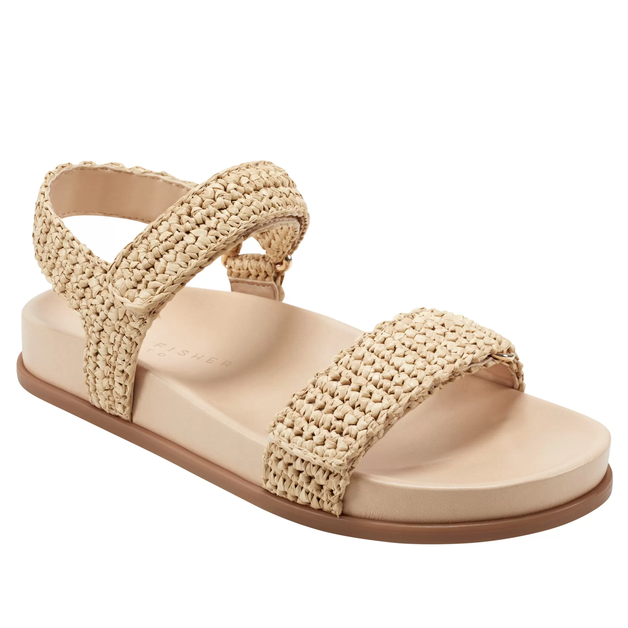 Outlet Marc Fisher Lenore Footbed Sandal Natural