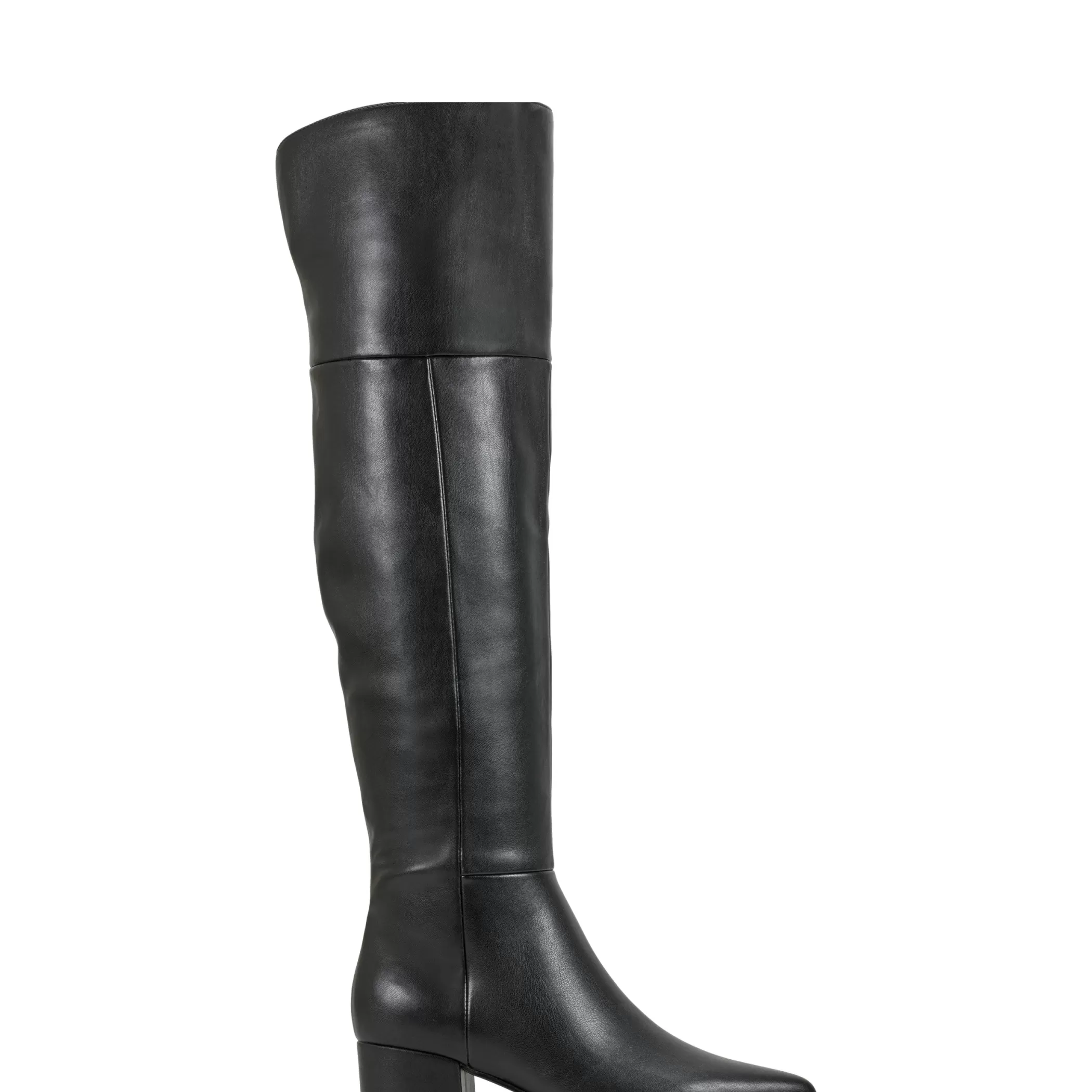 Online Marc Fisher Lottie Over The Knee Boot Smooth Black