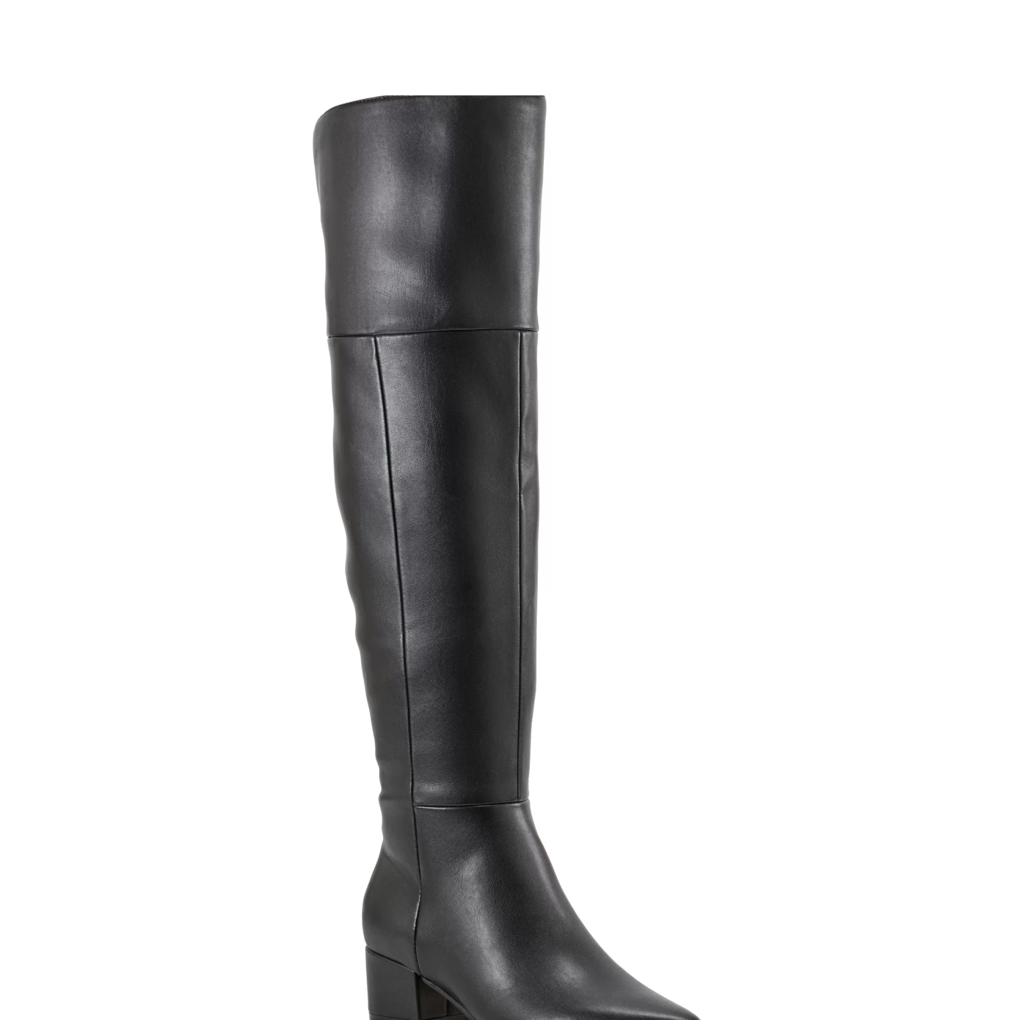 Online Marc Fisher Lottie Over The Knee Boot Smooth Black