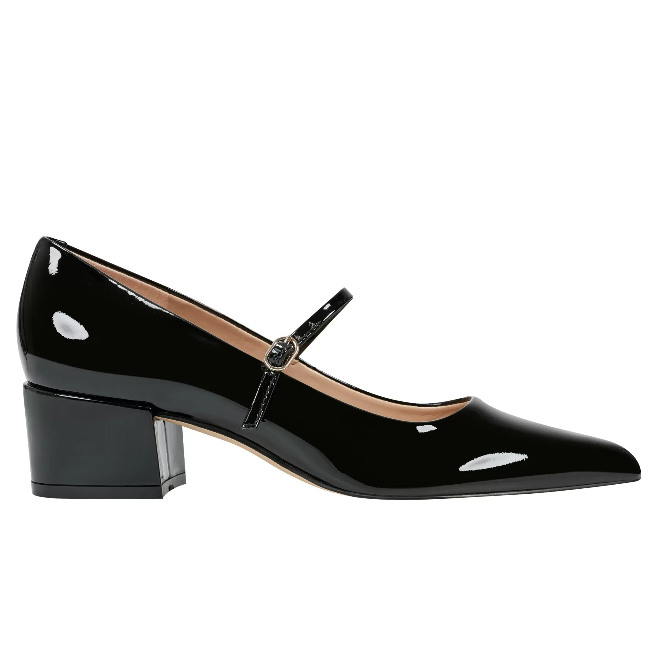 Store Marc Fisher Luccie Mary Jane Pump Black Patent Leather