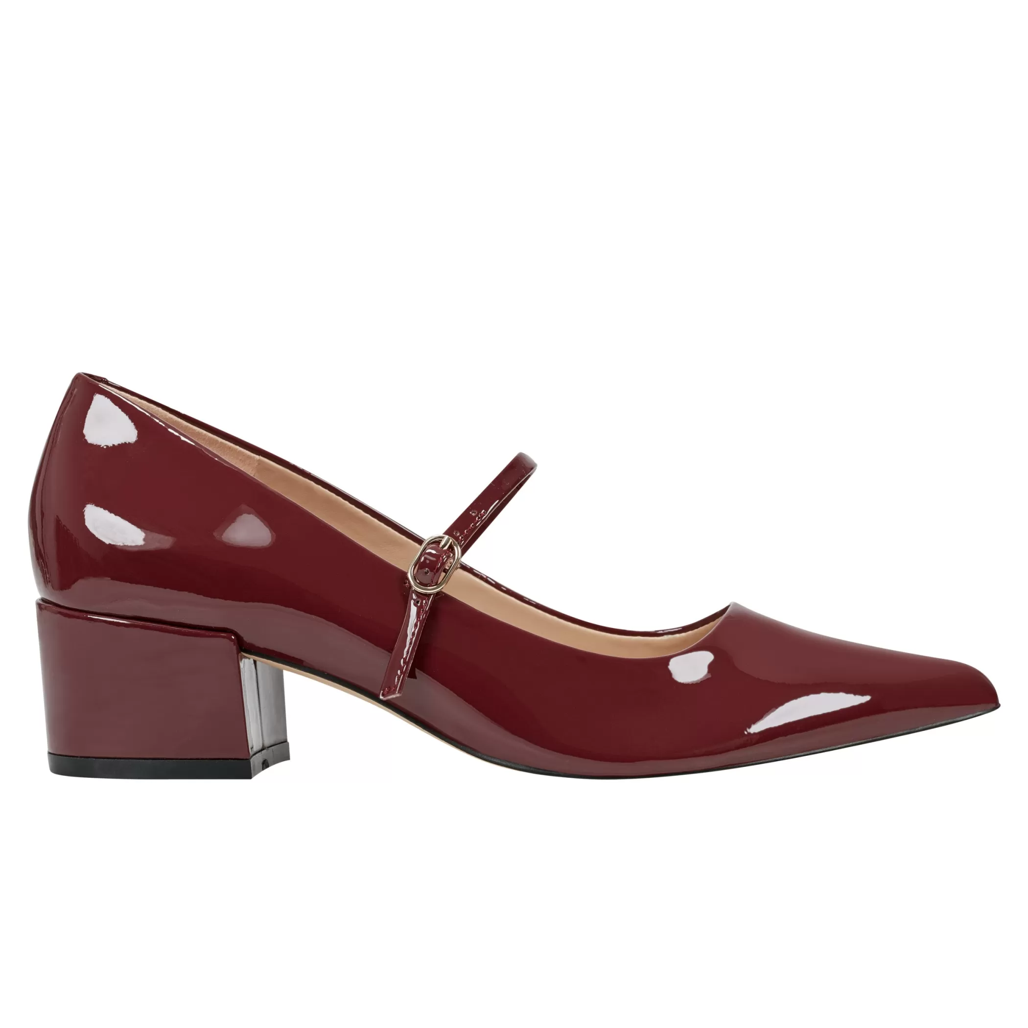 Hot Marc Fisher Luccie Mary Jane Pump Red Patent Leather