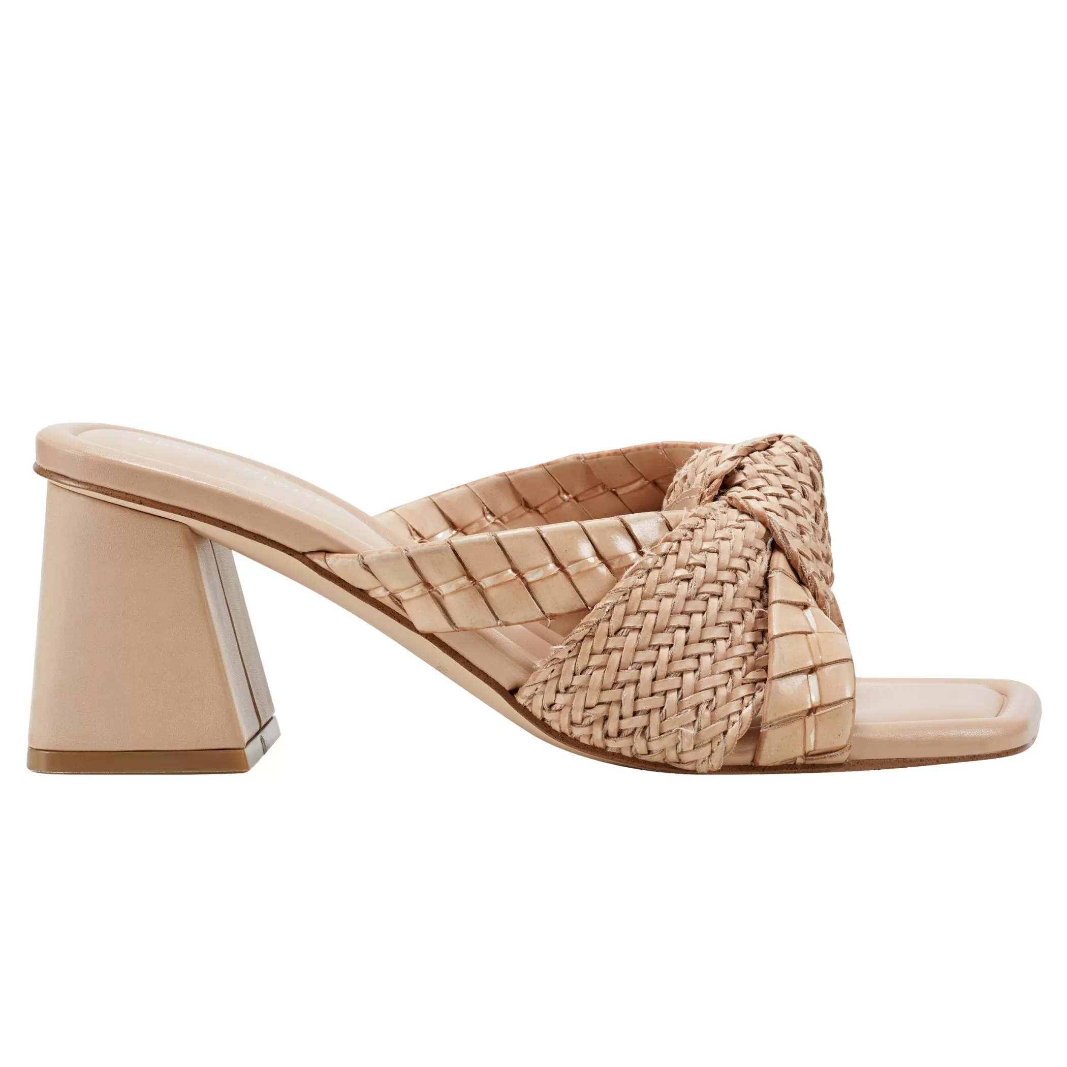 Store Marc Fisher Macki Block Heel Sandal Light Natural