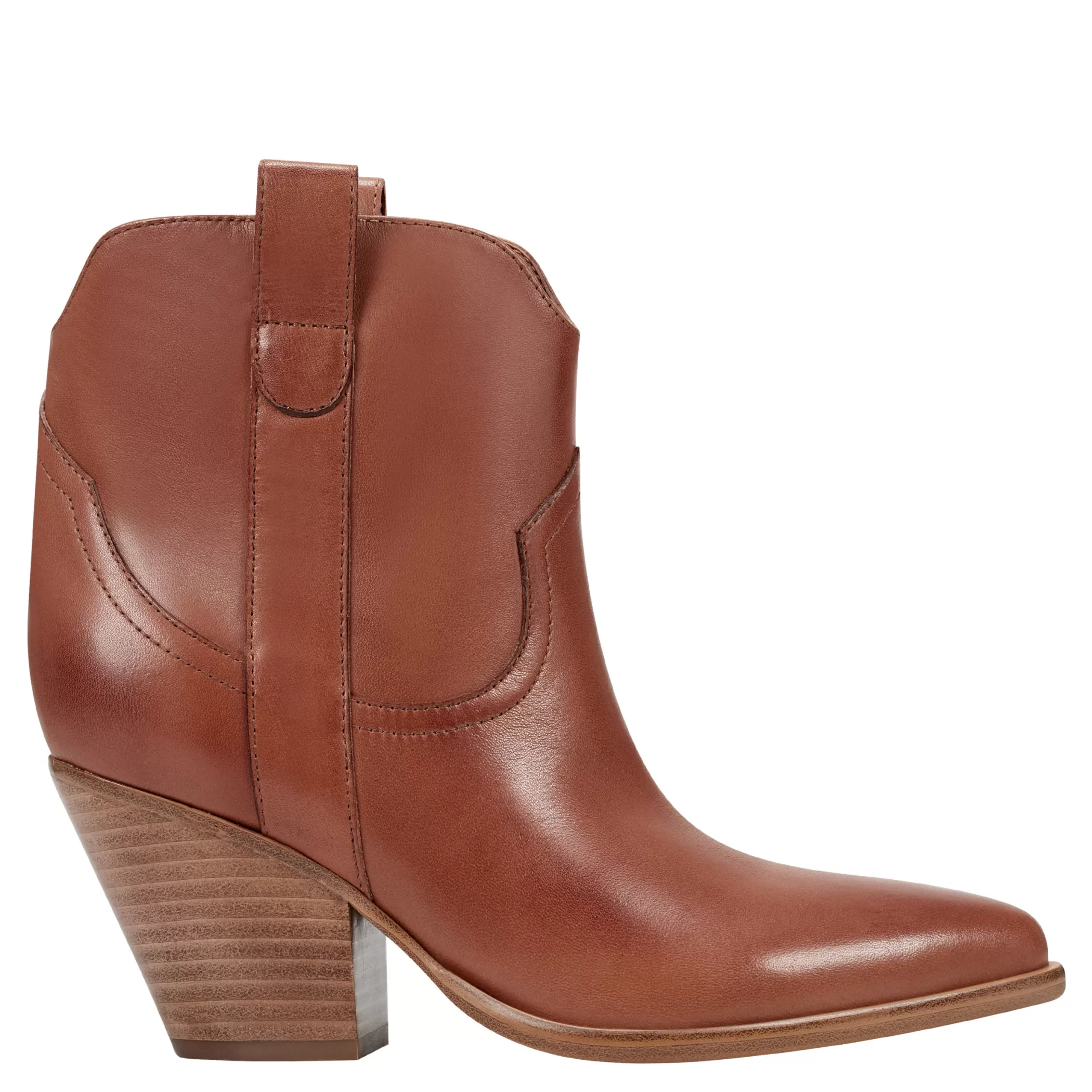 Store Marc Fisher Marlie Western Bootie Natural Leather