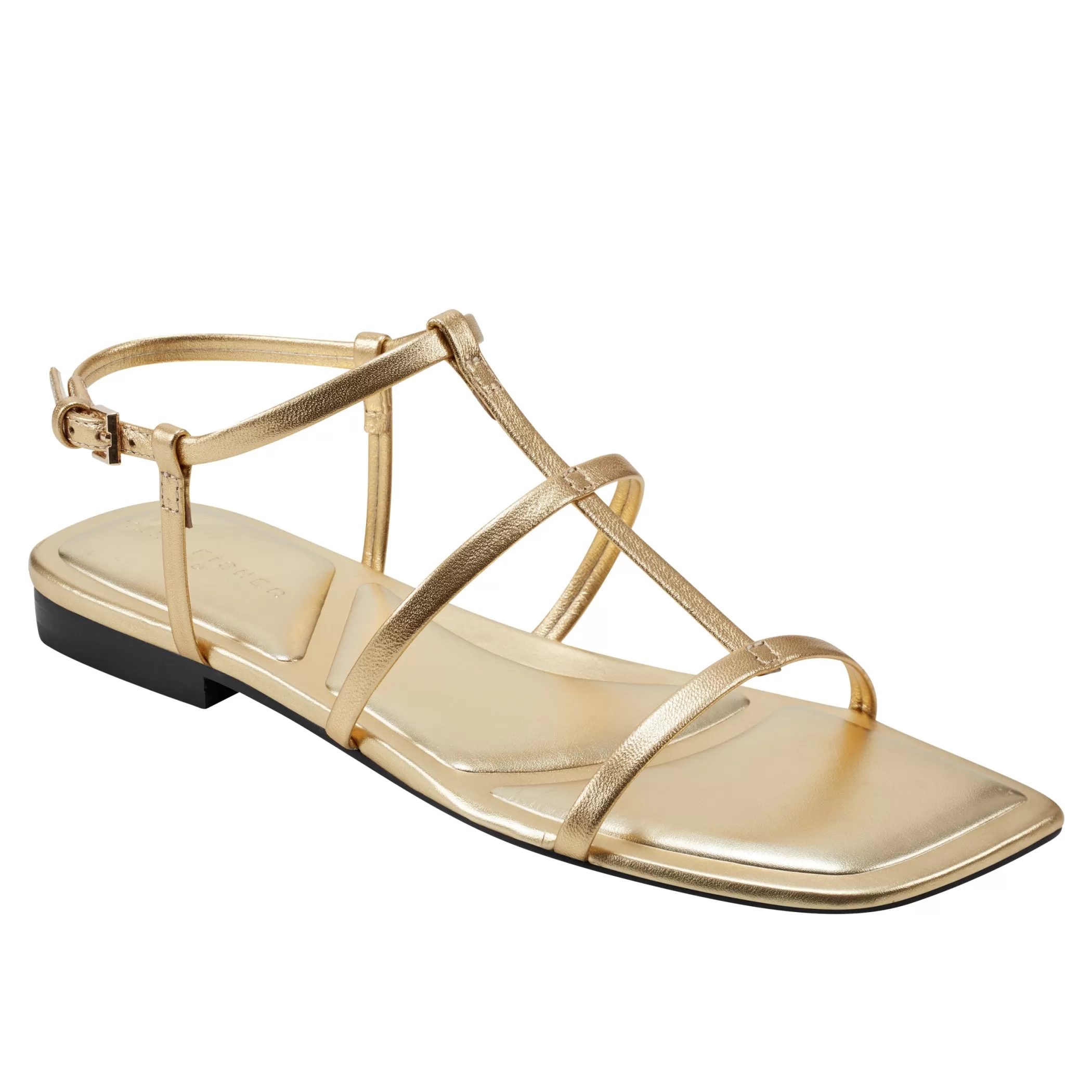 Cheap Marc Fisher Marris Casual Sandal Platino