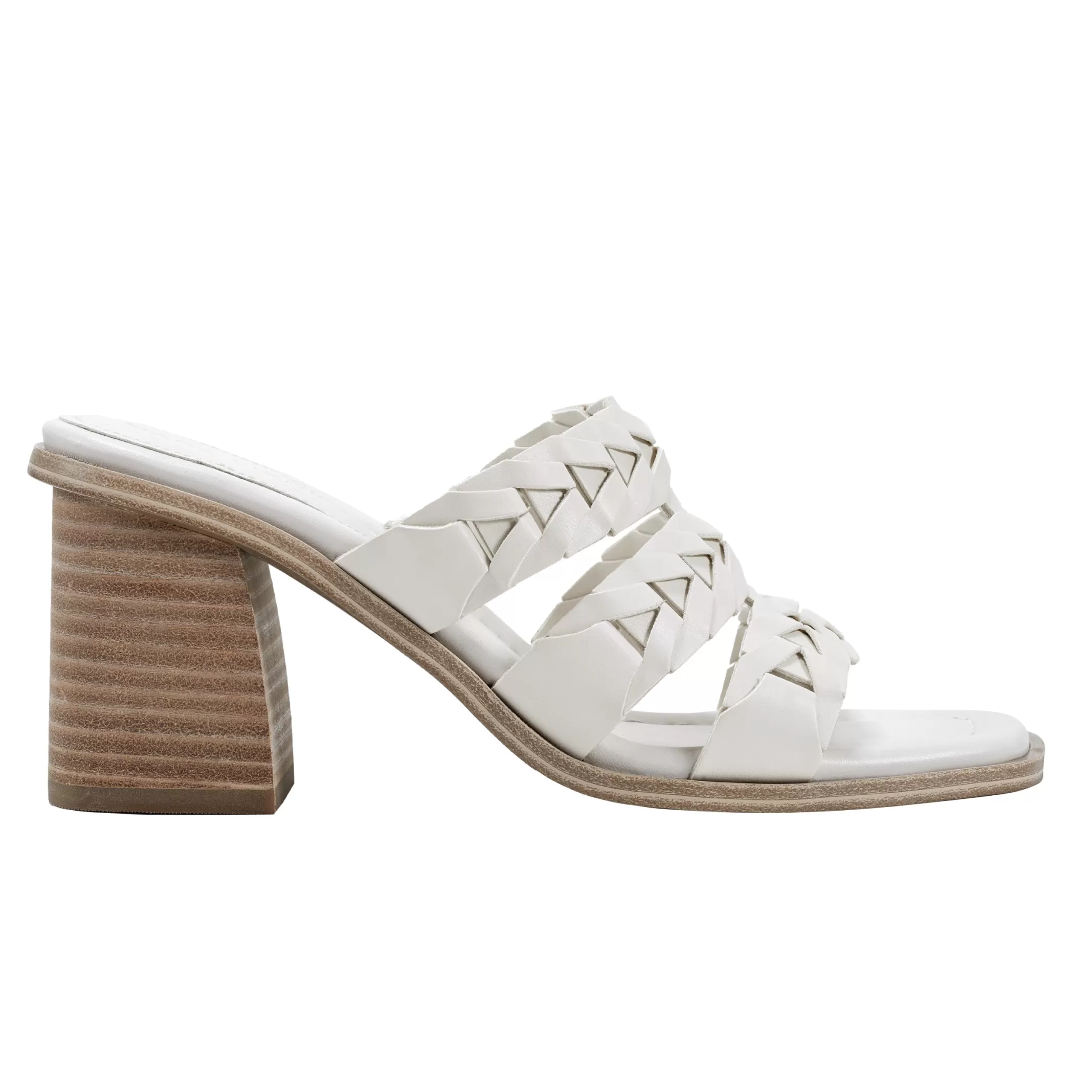 Hot Marc Fisher Melita Block Heel Sandal Ivory