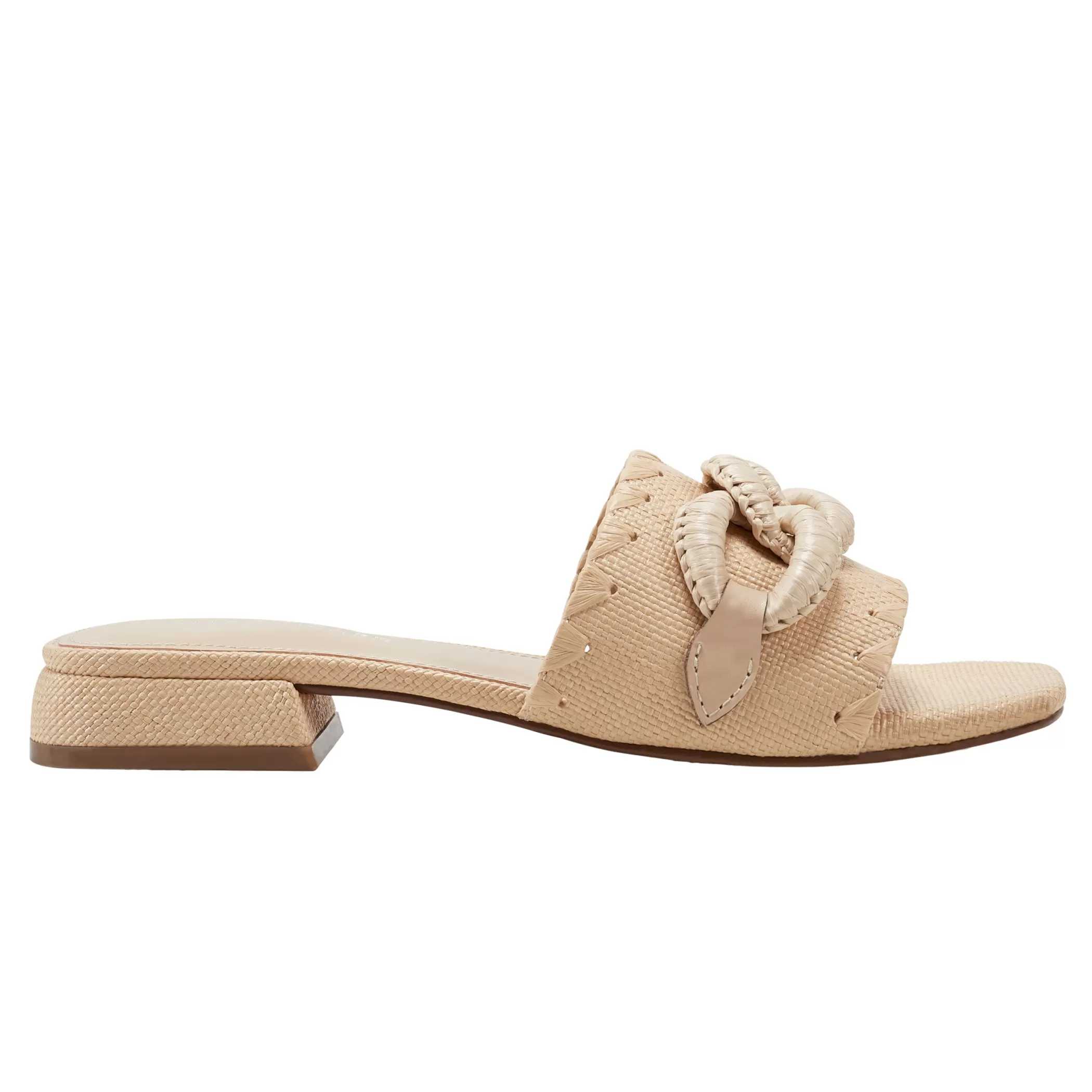 Sale Marc Fisher Myami Slide Sandal Light Natural