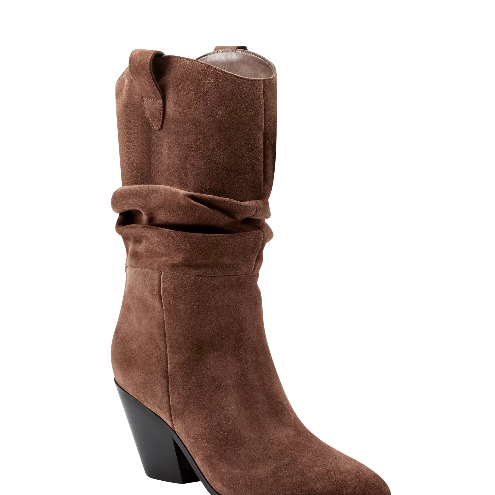 Online Marc Fisher Myleea Slouchy Boot Brown Suede