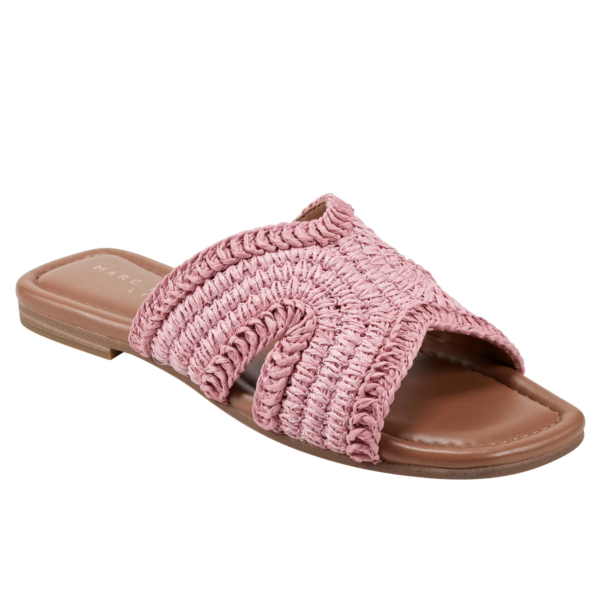 Discount Marc Fisher Narda Flat Sandal Pink