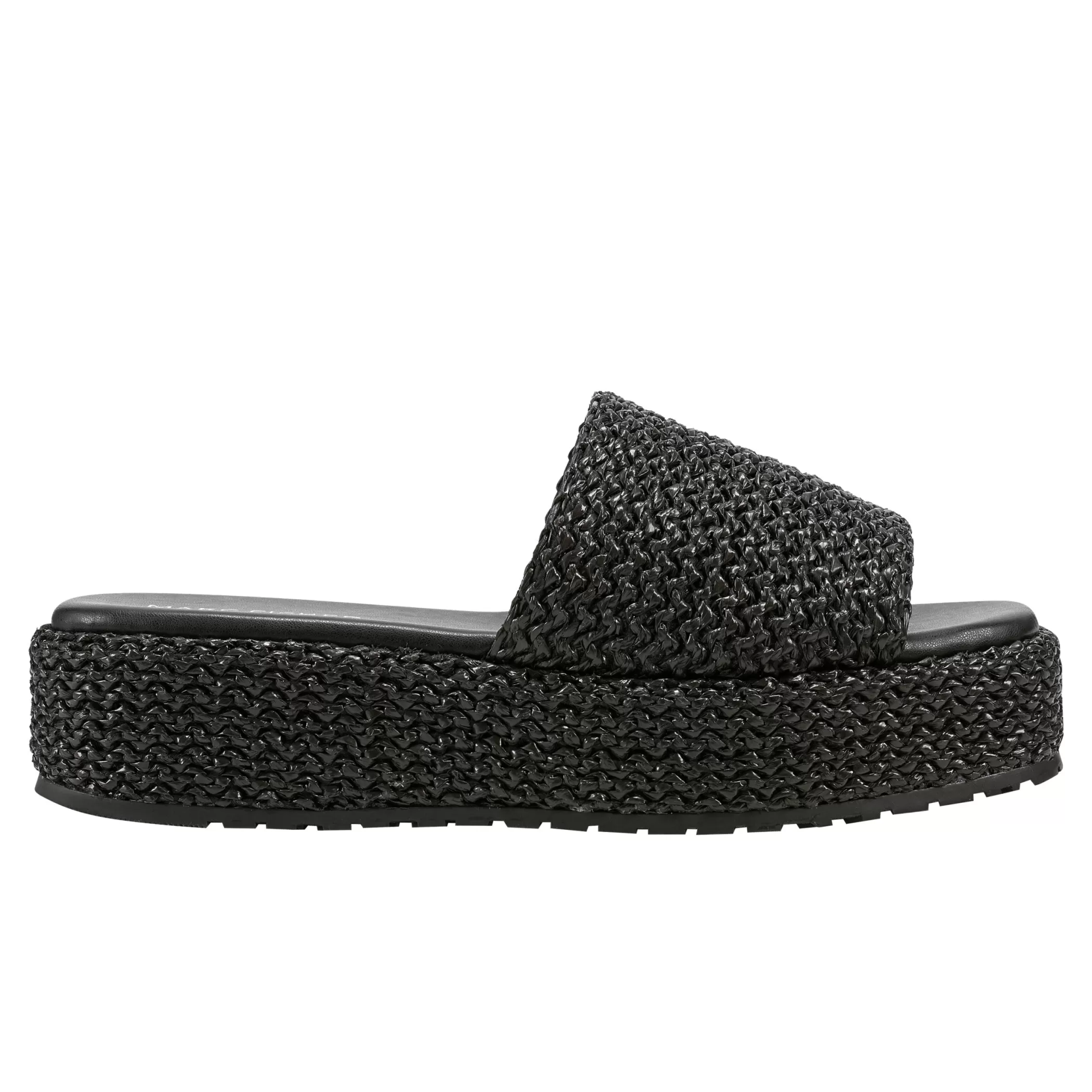 Cheap Marc Fisher Pais Flatform Sandal Black