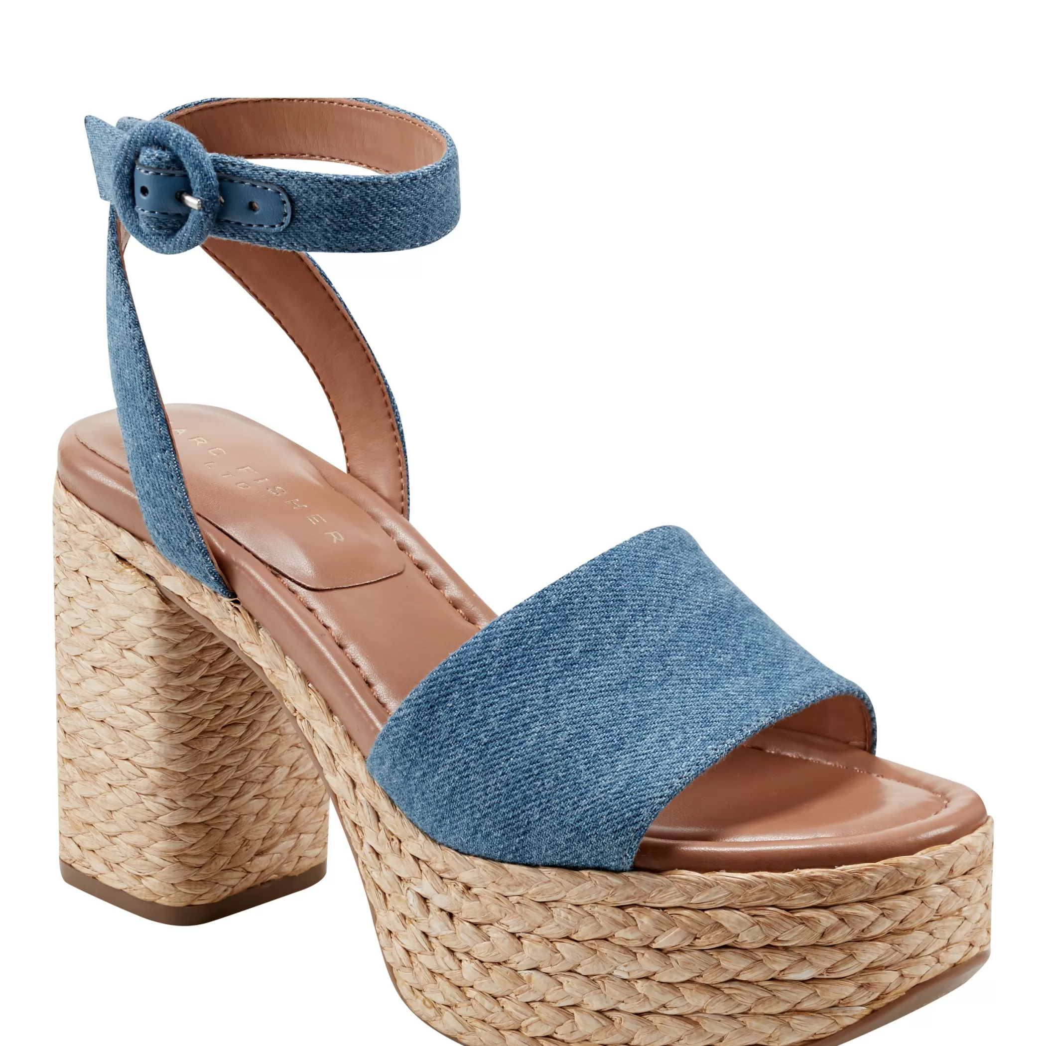 Flash Sale Marc Fisher Palyca Platform Espadrille Sandal Denim