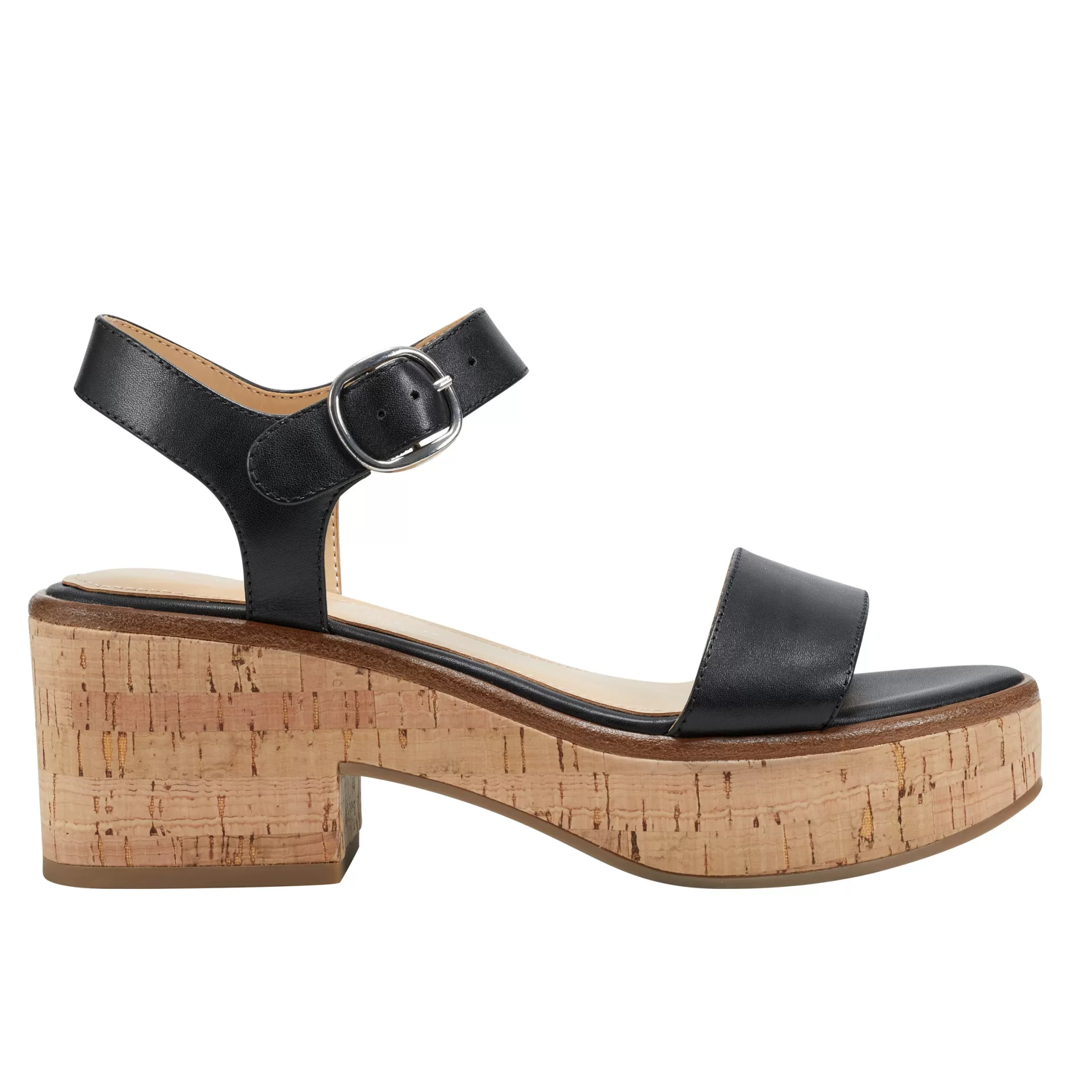 Best Sale Marc Fisher Quessa Platform Sandal Black