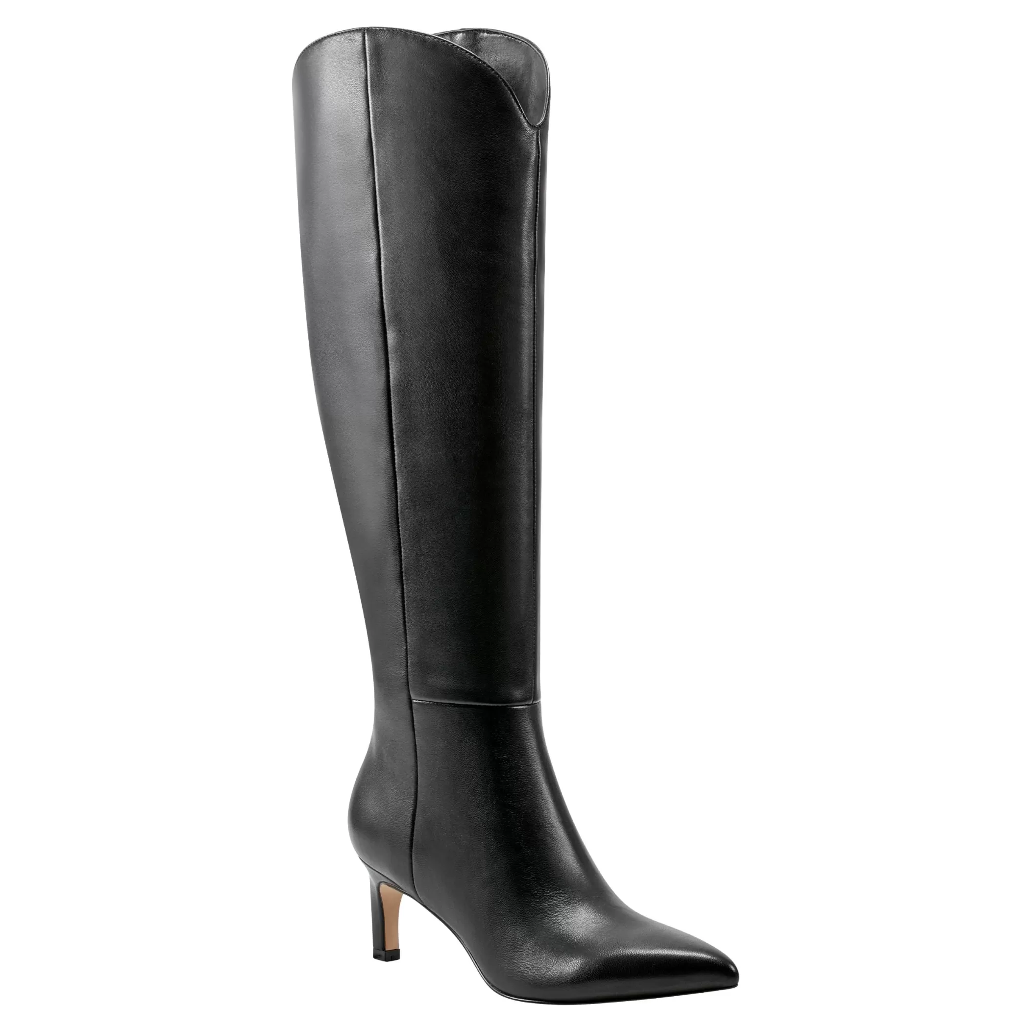 Store Marc Fisher Quinnie Dress Boot Black Leather