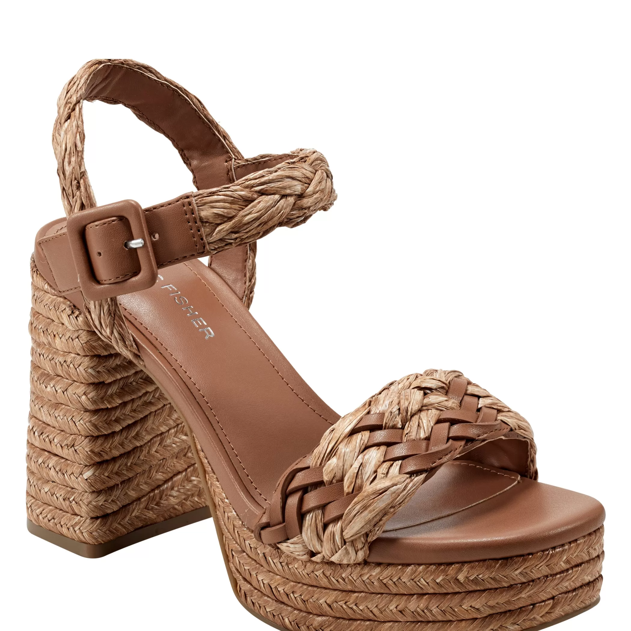 Online Marc Fisher Seclude Platform Sandal Brown